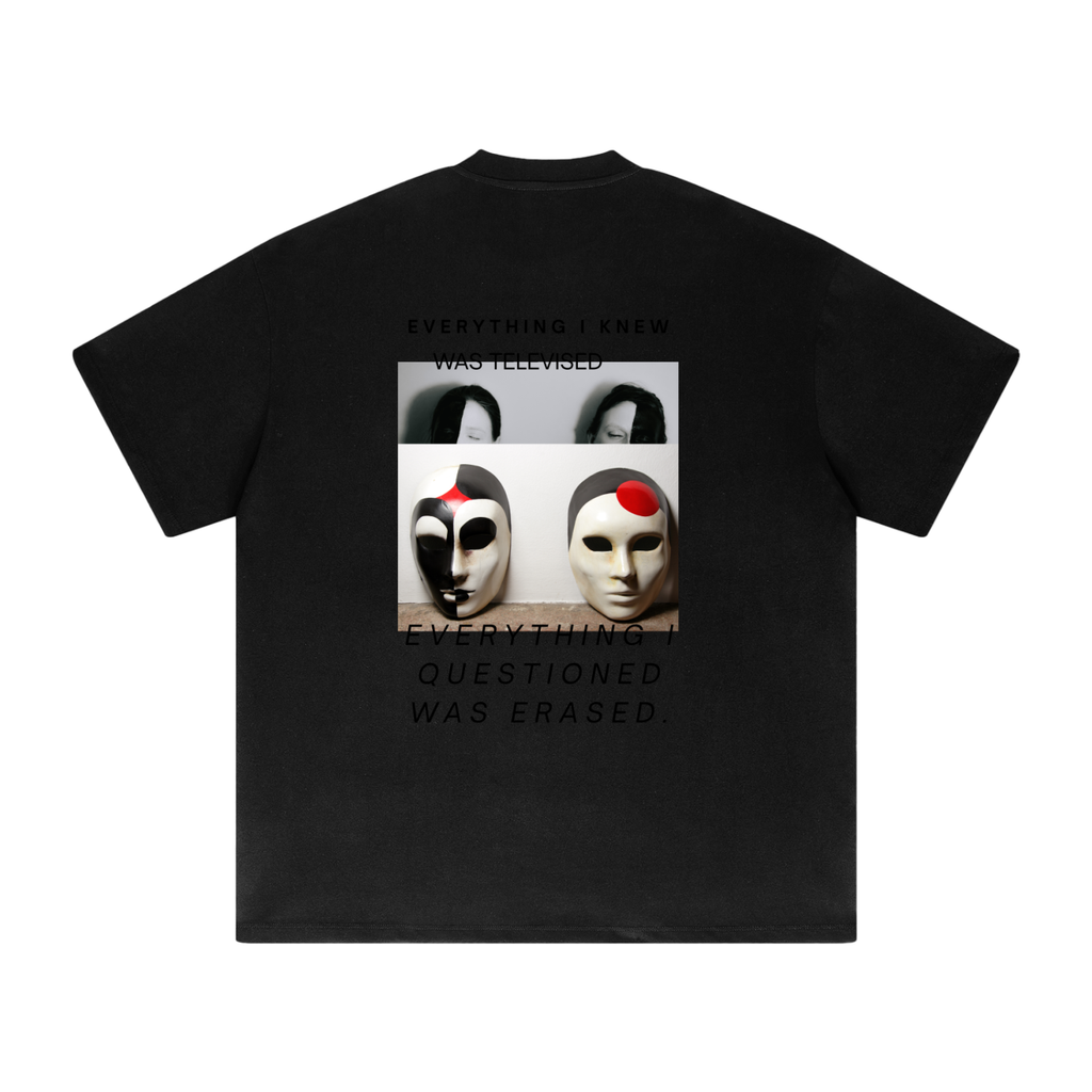 THE TELEVISED LIE - Heavyweight Drop Shoulder T-Shirt