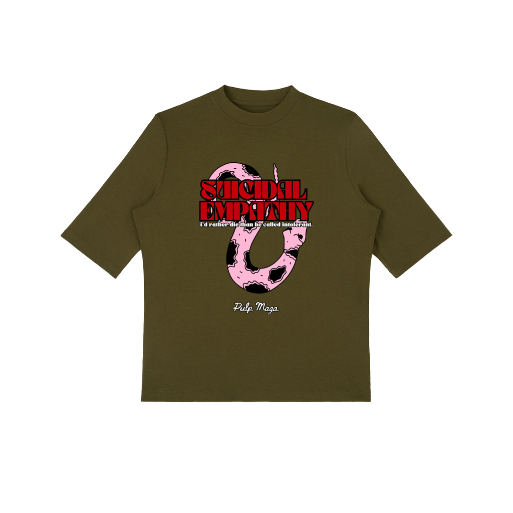 SUICIDAL EMPATHY - Essential Mock Neck Tee