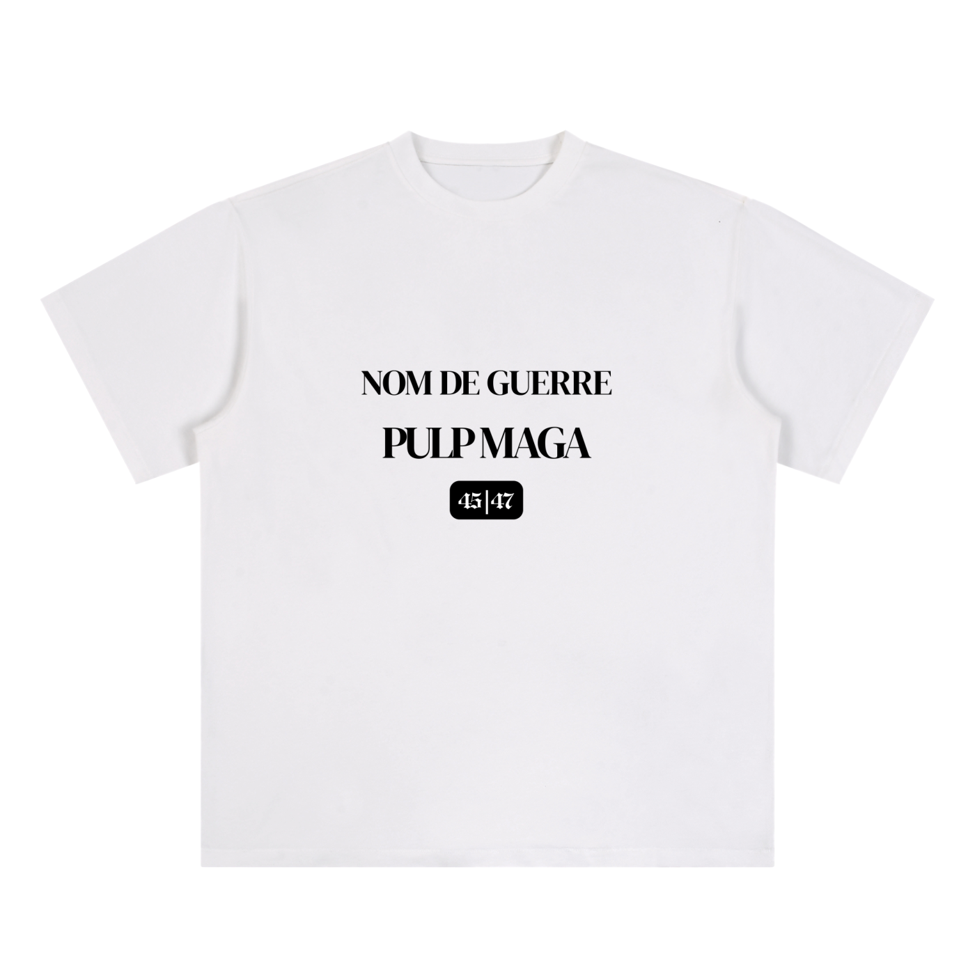 NOM DE GUERRE - Essential Cotton T-Shirt