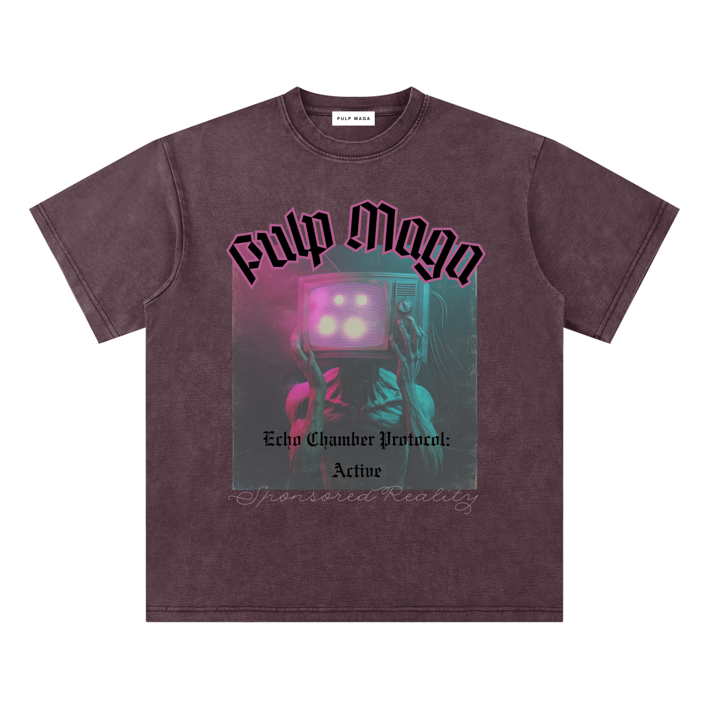 SPONSORED REALITY - Bamboo Snow Washed T-Shirt