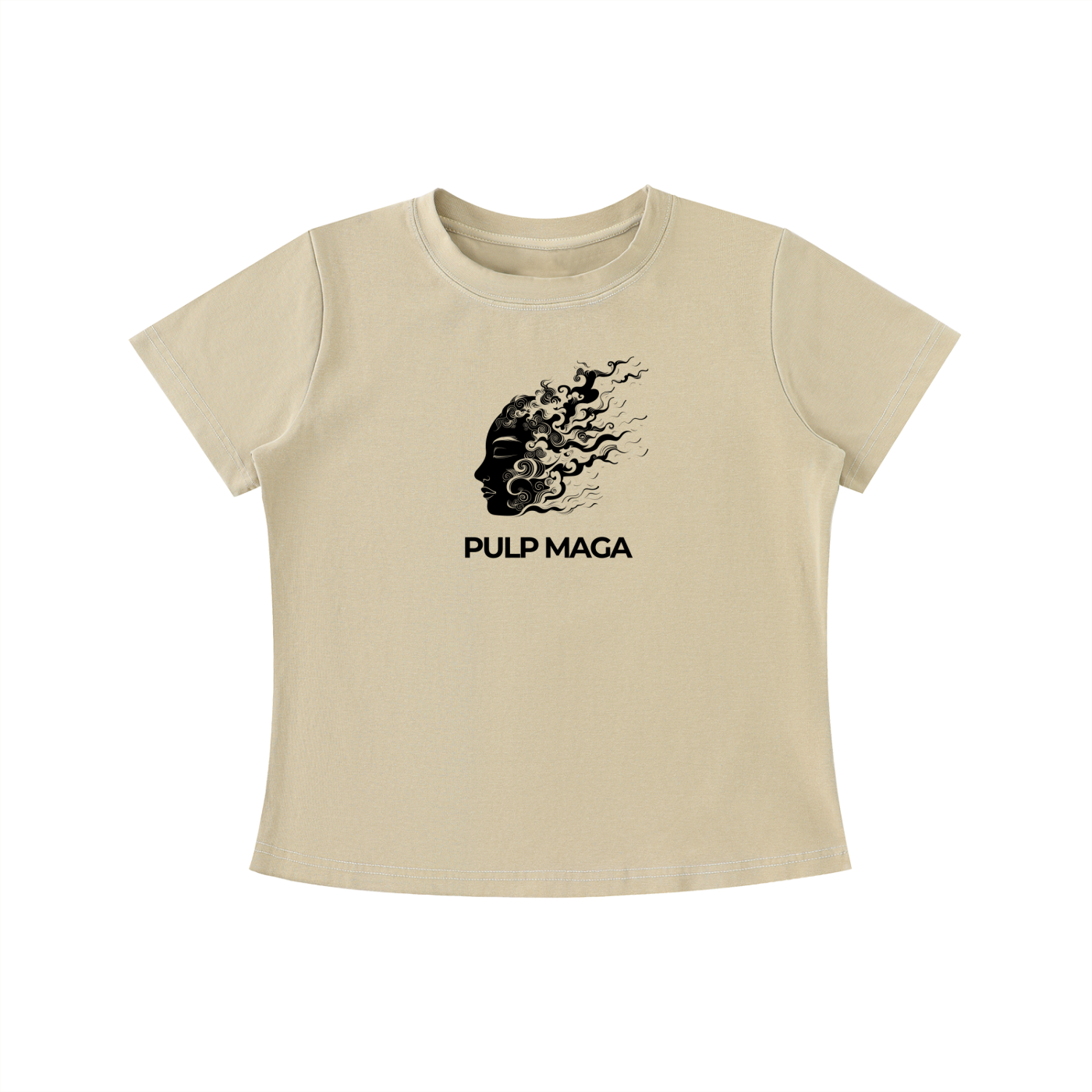 NO SEED OILS, NO FAUCI - Vintage Wash Slim Baby Tee