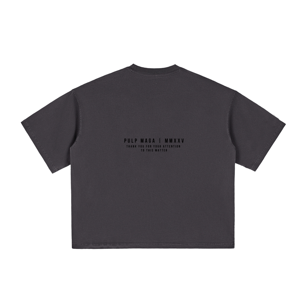 PARASITE | SOROS. KLAUS. BIDEN. OBAMA. - Vintage Washed Boxy T-Shirt