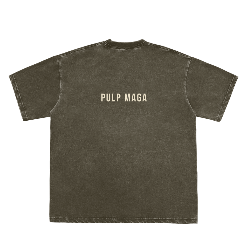POWER TO THE PEOPLE - Snow Washed T-Shirt
