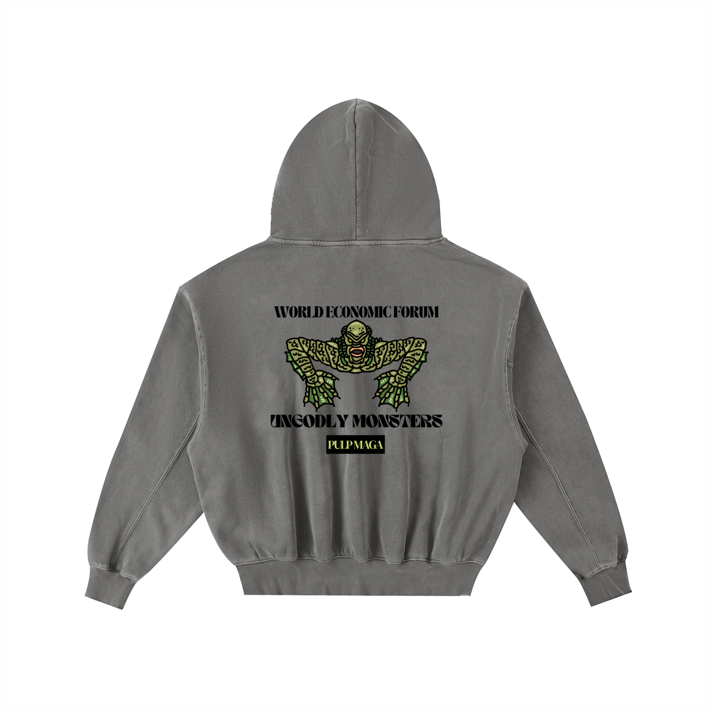WEF PARASITE - Unisex Enzyme Oversized Hoodie