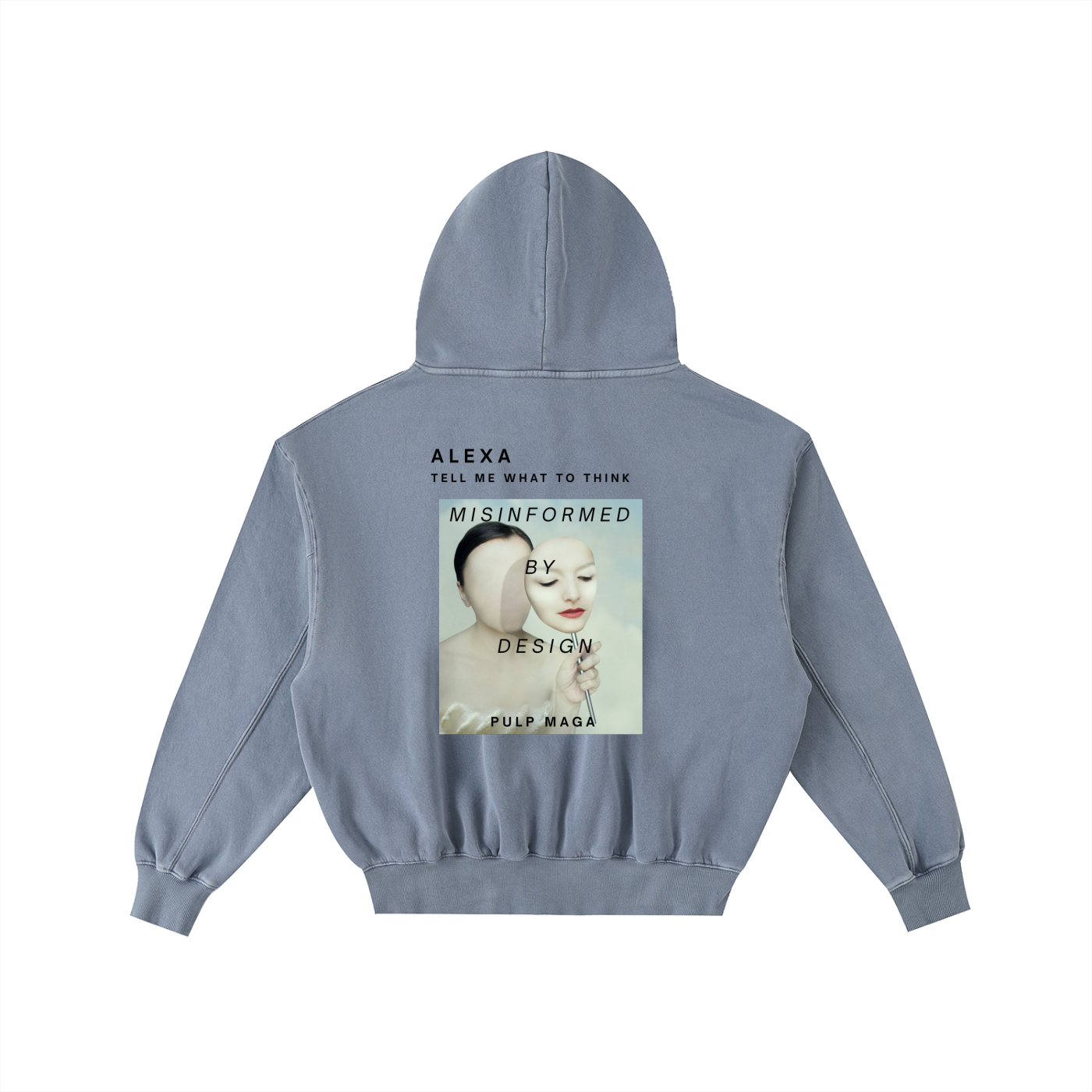 ALEXA, AM I REAL? - Unisex Enzyme Oversized Hoodie