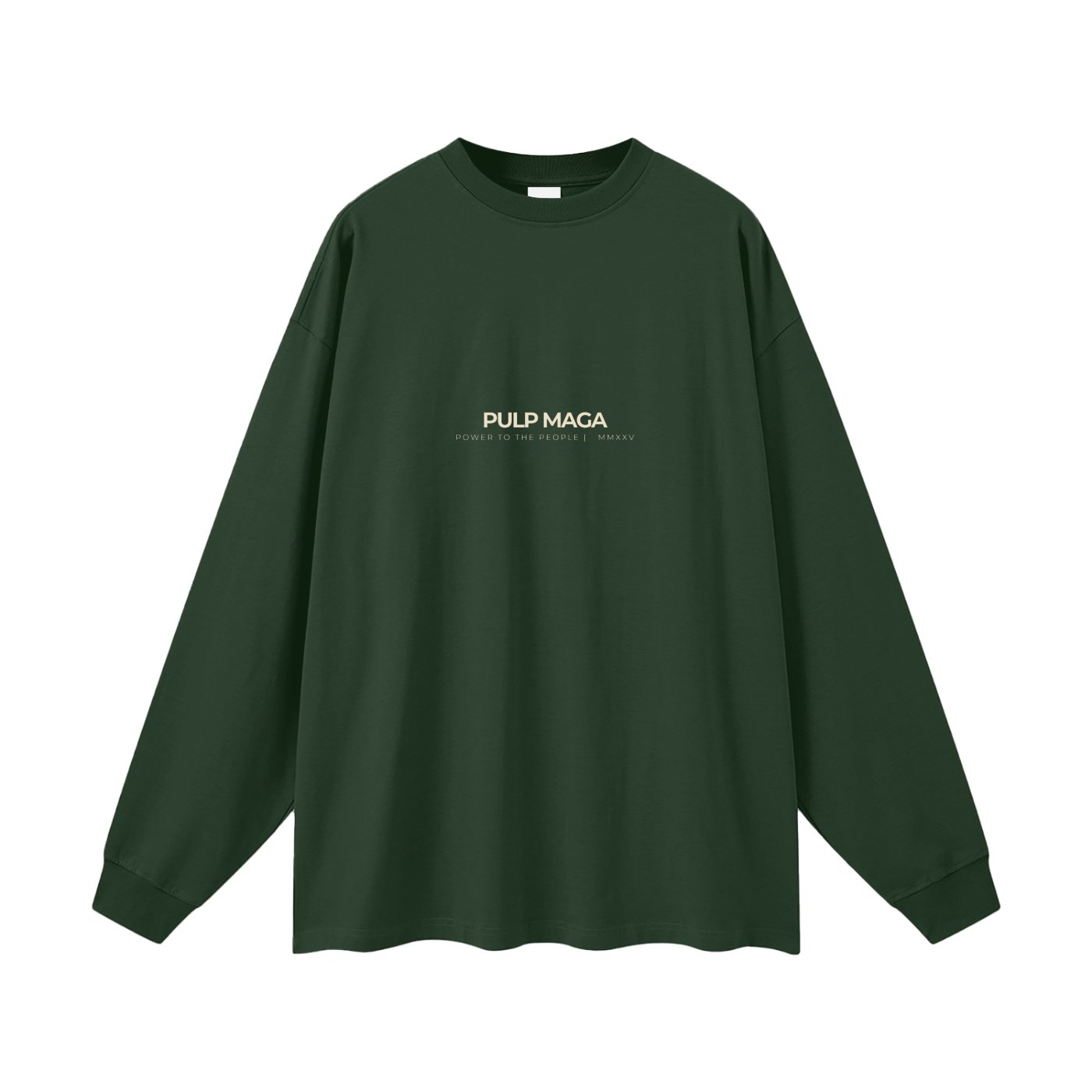 ONE NATION UNDER GOD - Oversized Streetwear Long Sleeve Tee