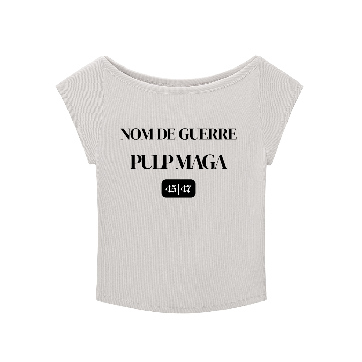 NOM DE GUERRE - Wide Neck Baby T-shirt