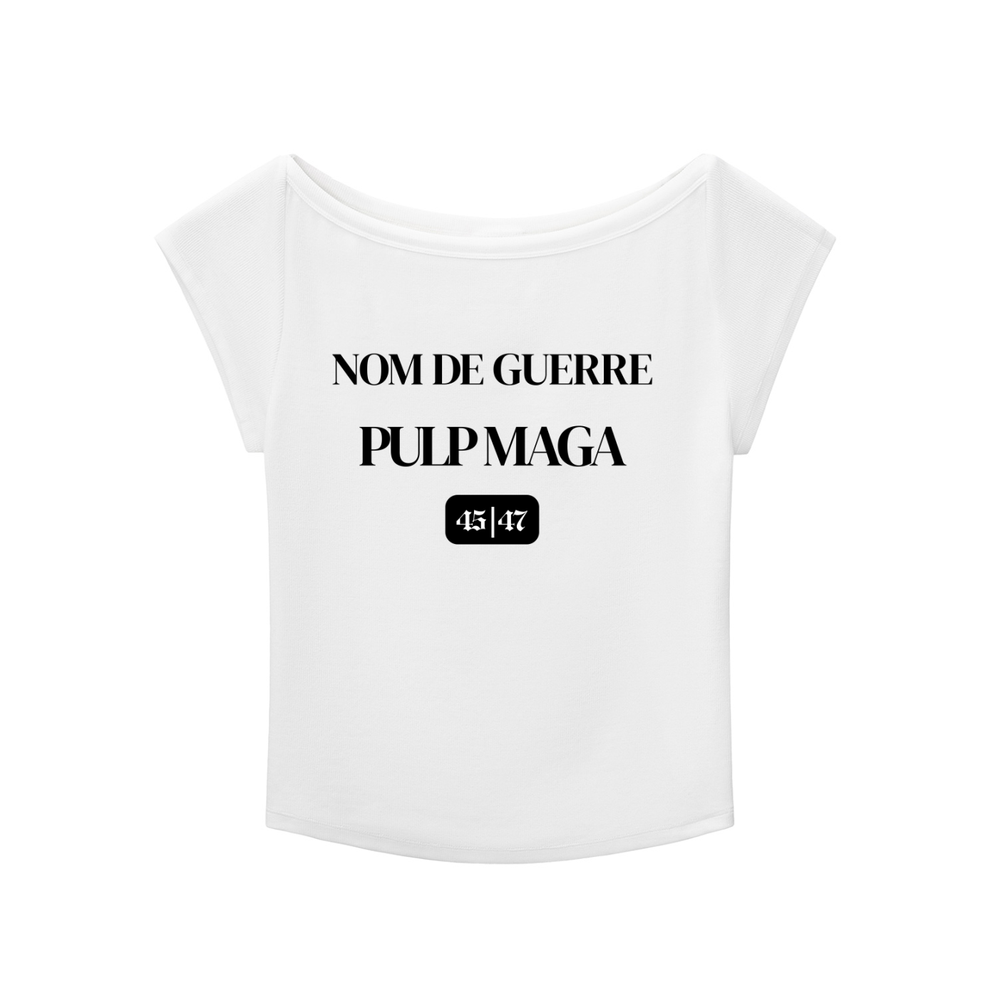 NOM DE GUERRE - Wide Neck Baby T-shirt