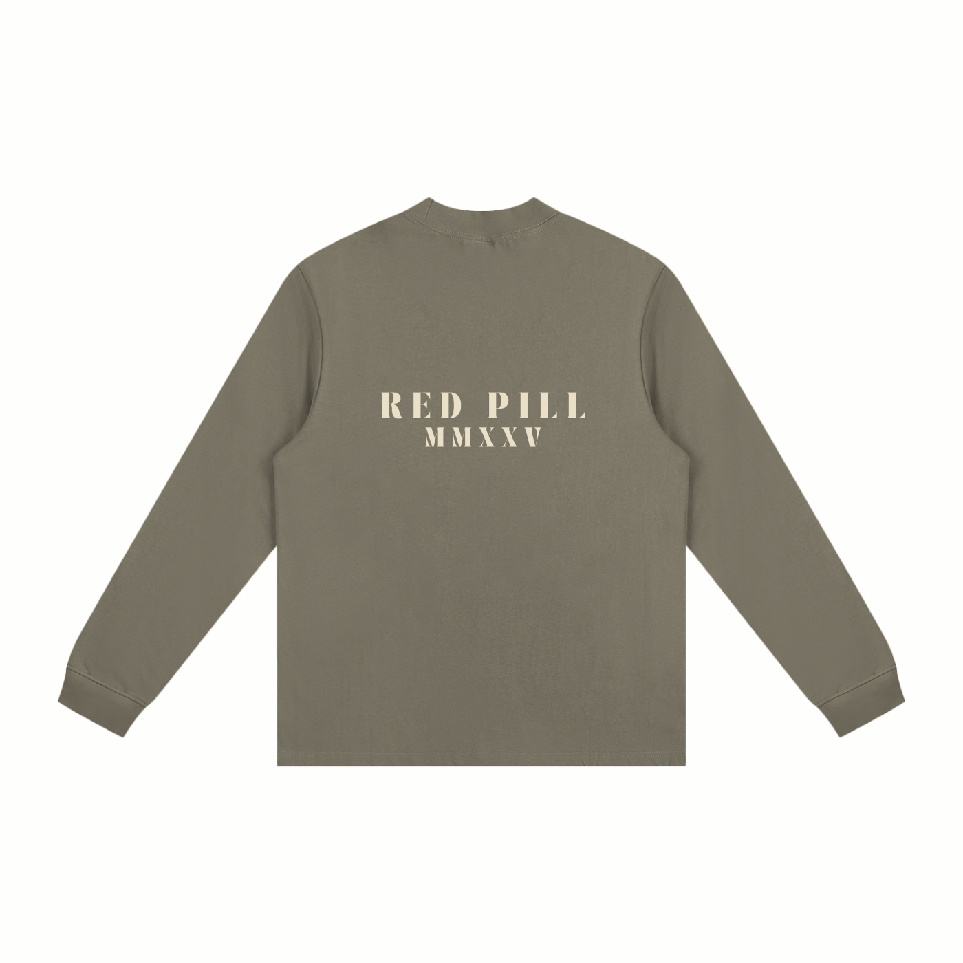 RED PILL - Non-Shrink Mock Neck Long Sleeve