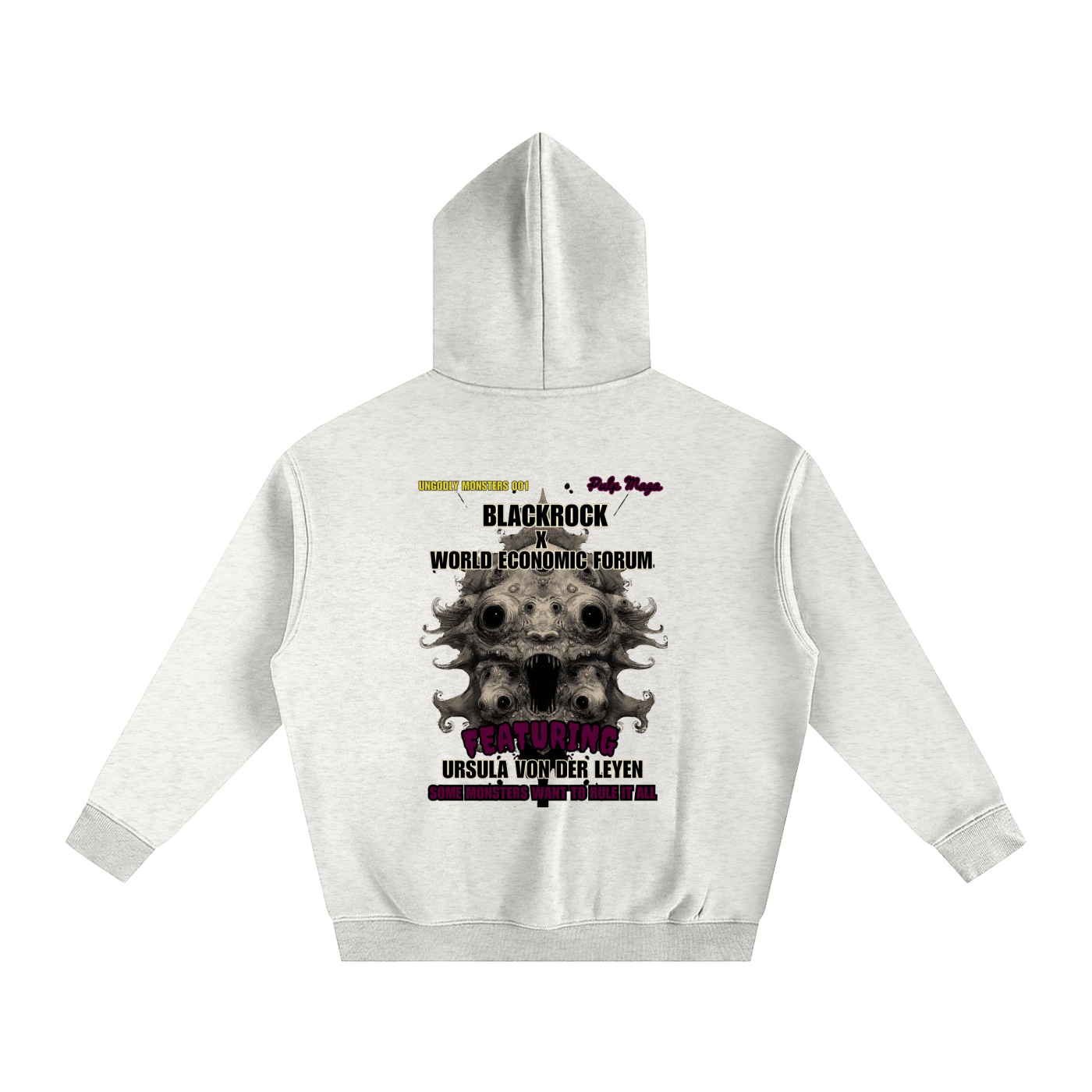 BLACKROCK - Unisex Fleeced Oversized Hoodie