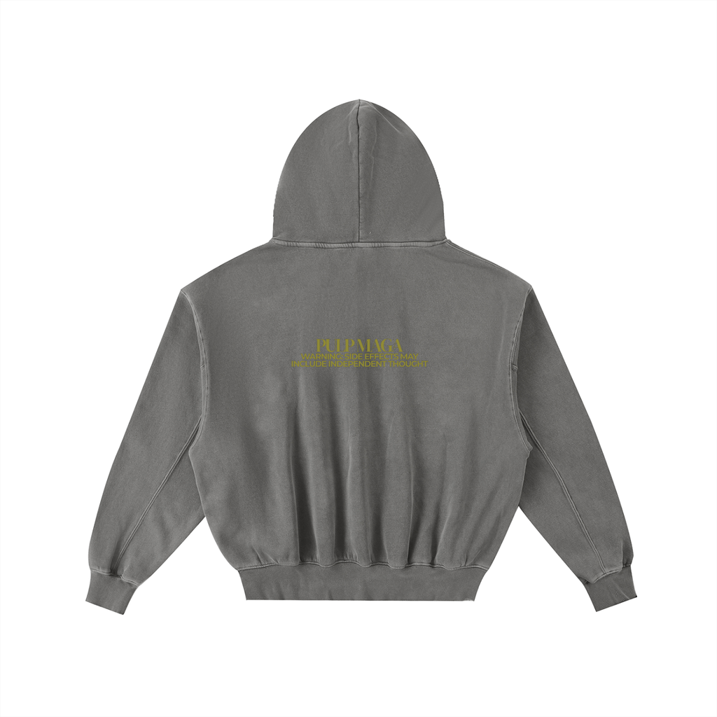 FAFO - MOSS INK - Unisex Enzyme Oversized Hoodie