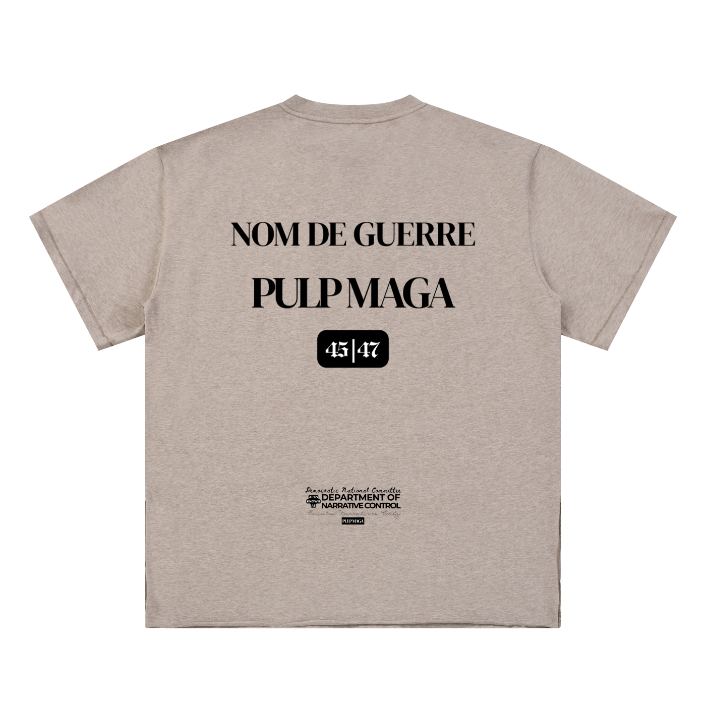 NOM DE GUERRE - Essential Cotton T-Shirt