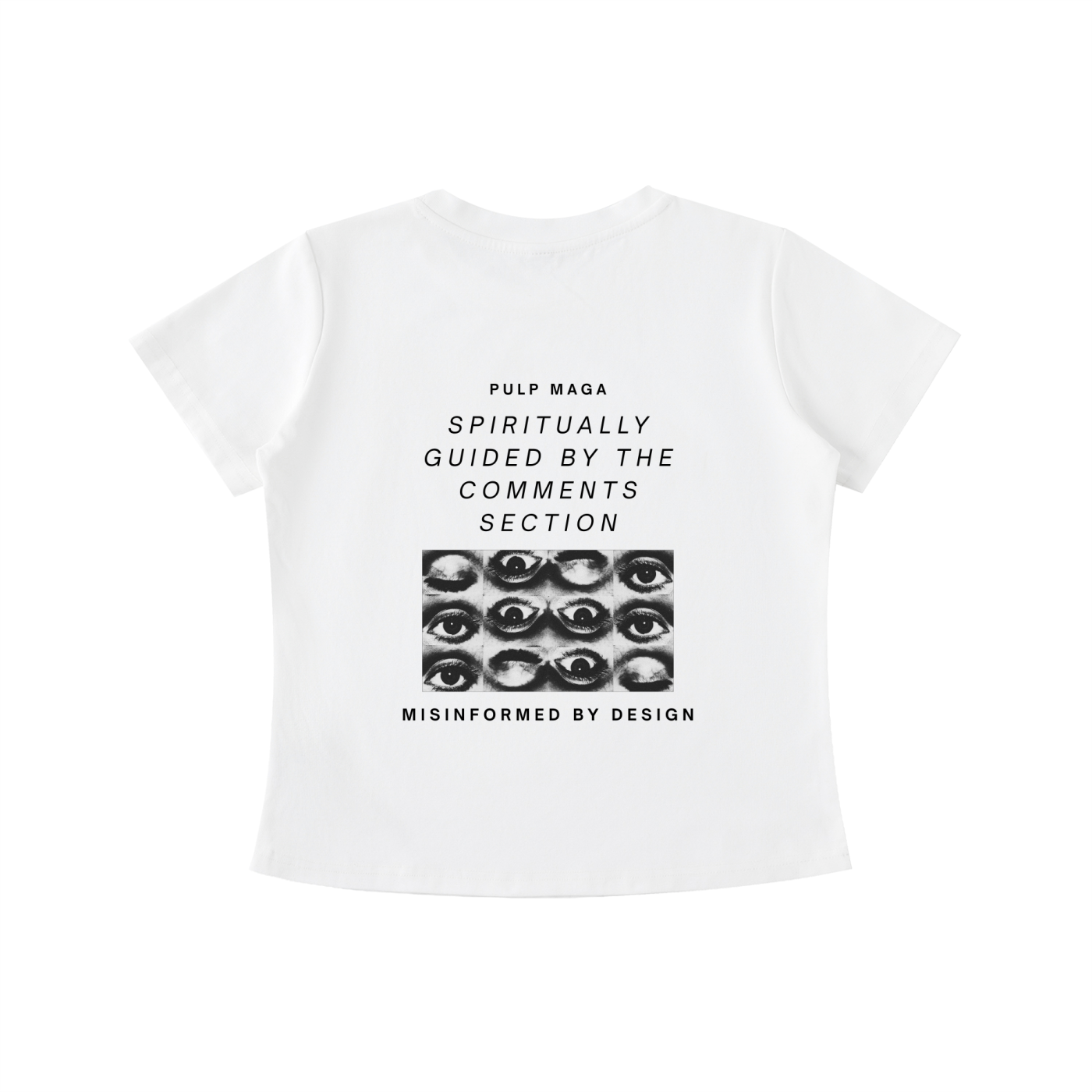 CTRL + ALT + BELIEVE - Vintage Wash Slim Baby Tee