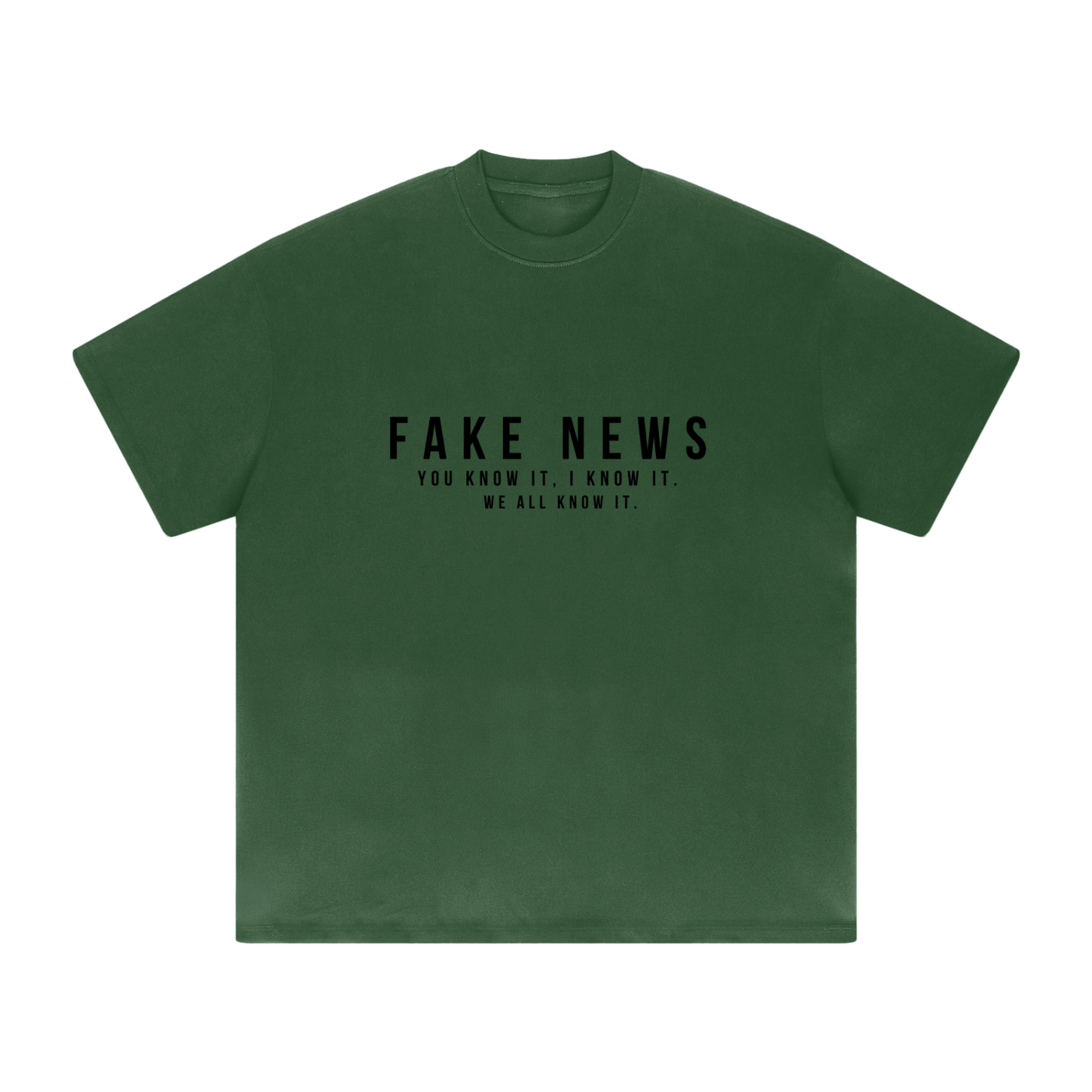FAKE NEWS - Heavyweight Drop Shoulder T-Shirt