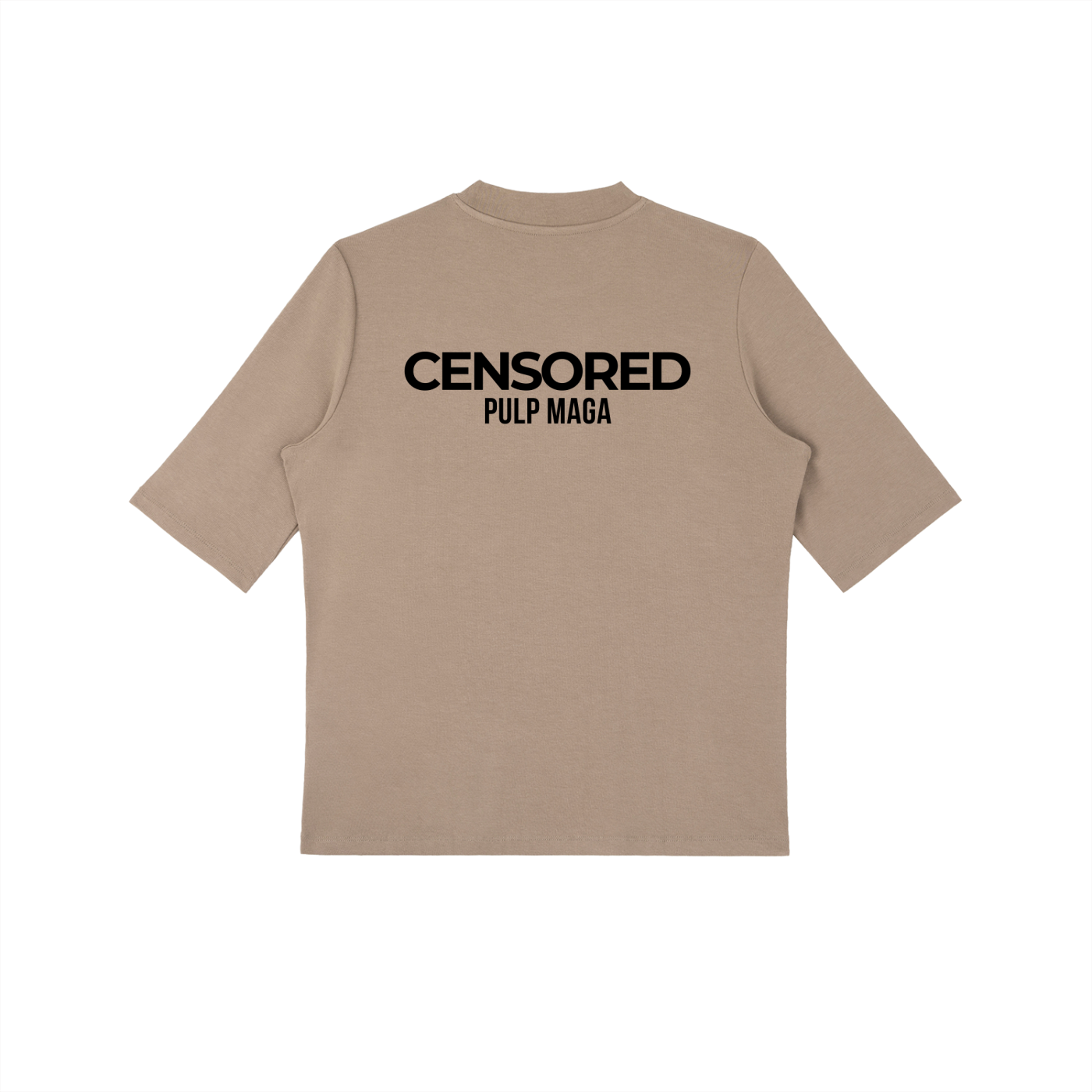 ORWELL CALLED IT - Essential Mock Neck Tee