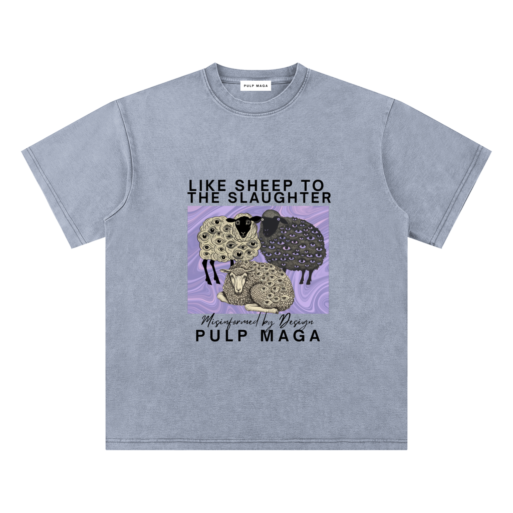 HERD MENTALITY - Bamboo Snow Washed T-Shirt