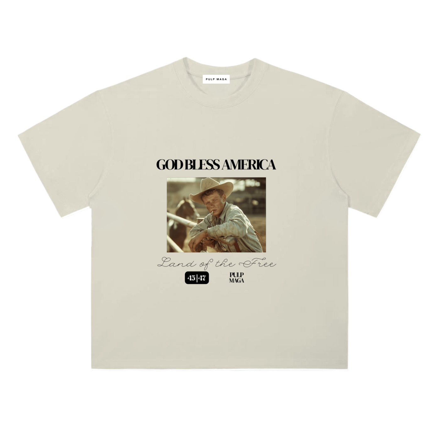 GOD BLESS AMERICA - Heavyweight T-Shirt