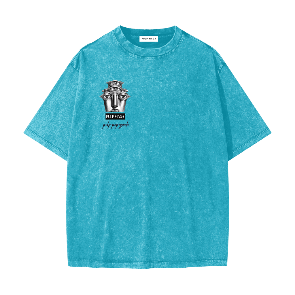 FAKE NEWS - Heavyweight Snow Washed T-Shirt
