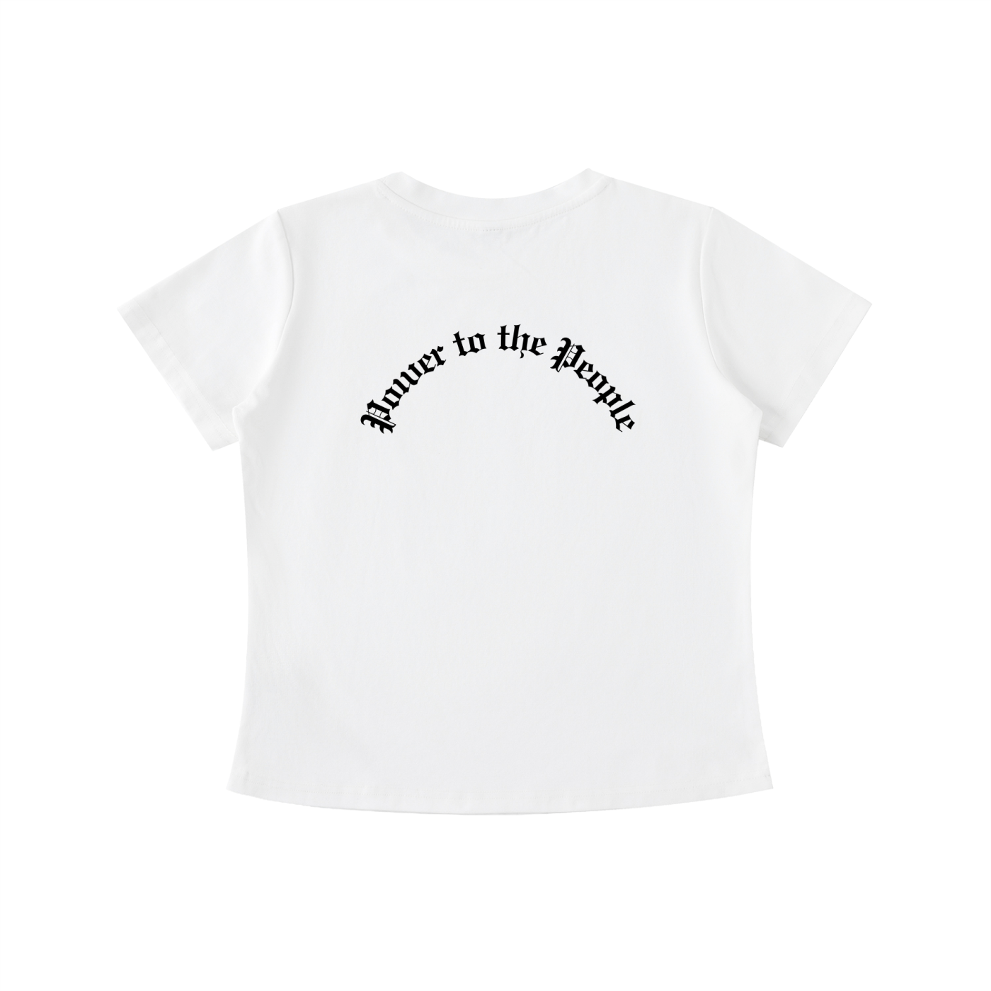 DRAIN THE SWAMP - Graphic Vintage Wash Slim Baby Tee