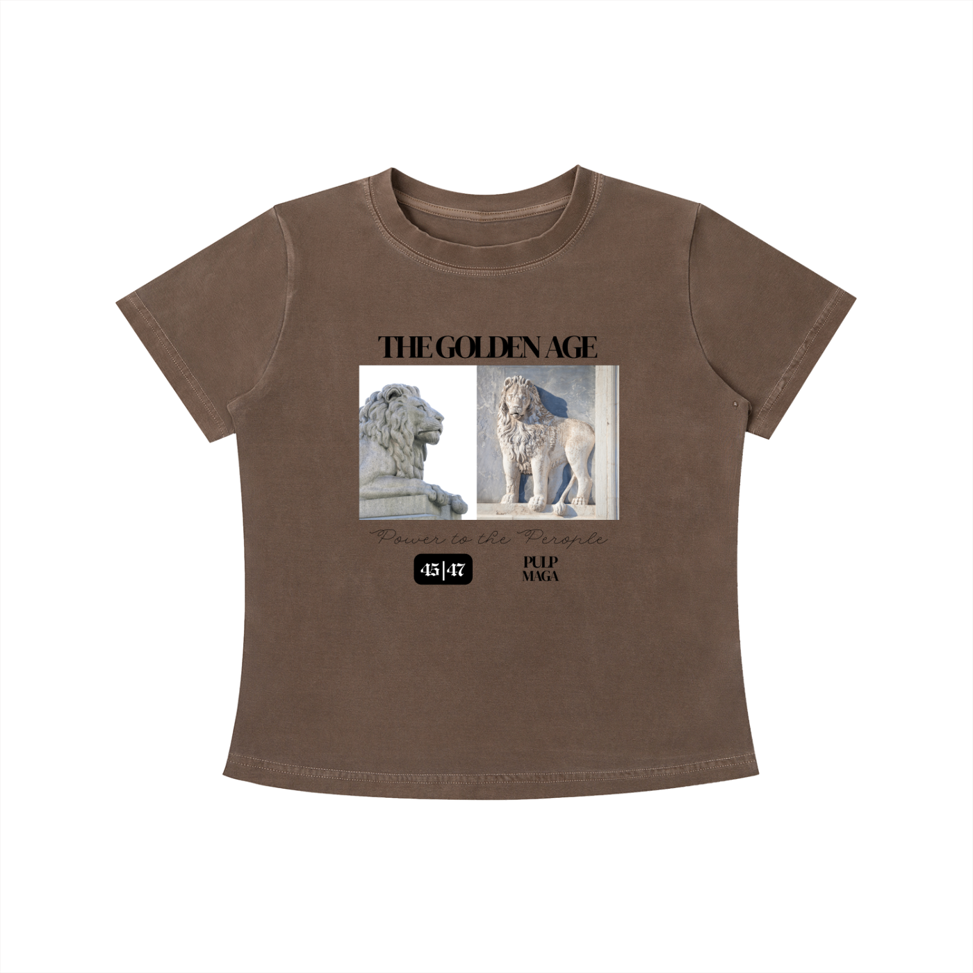 THE GOLDEN AGE - Vintage Wash Slim Baby Tee