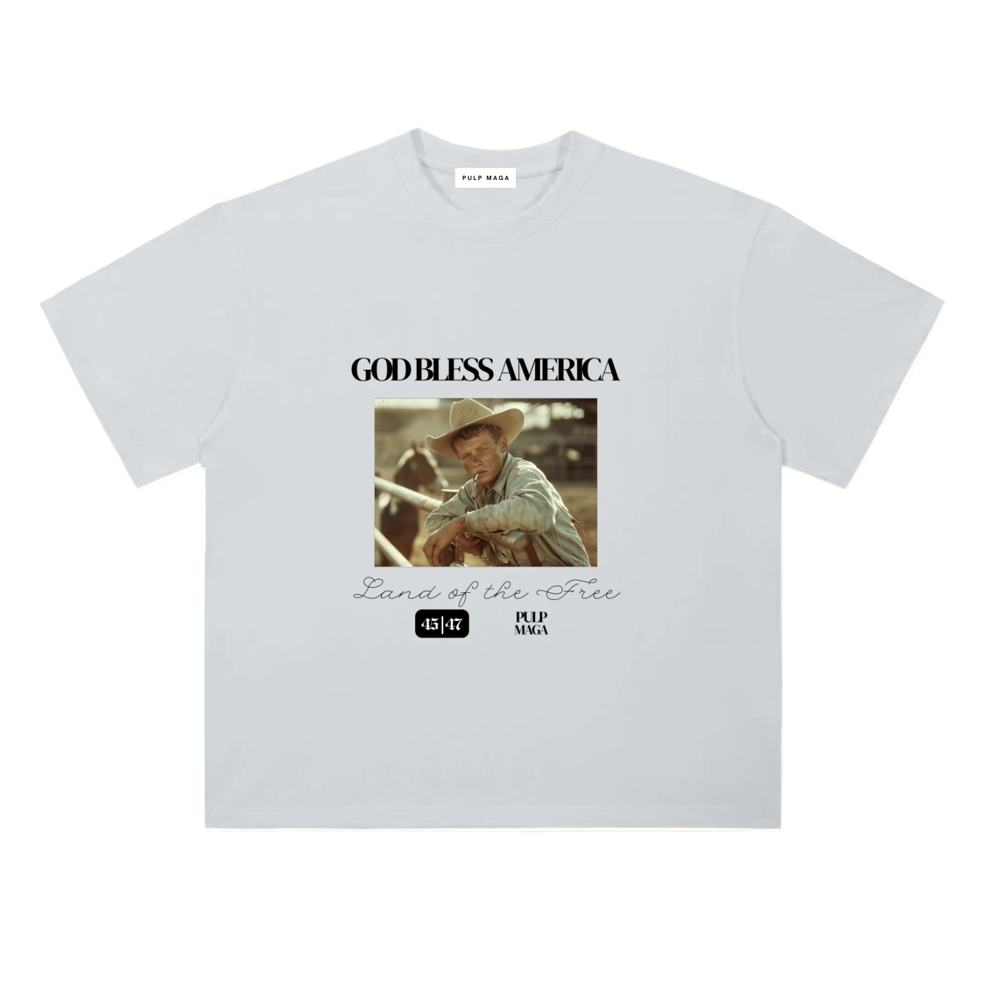 GOD BLESS AMERICA - Heavyweight T-Shirt