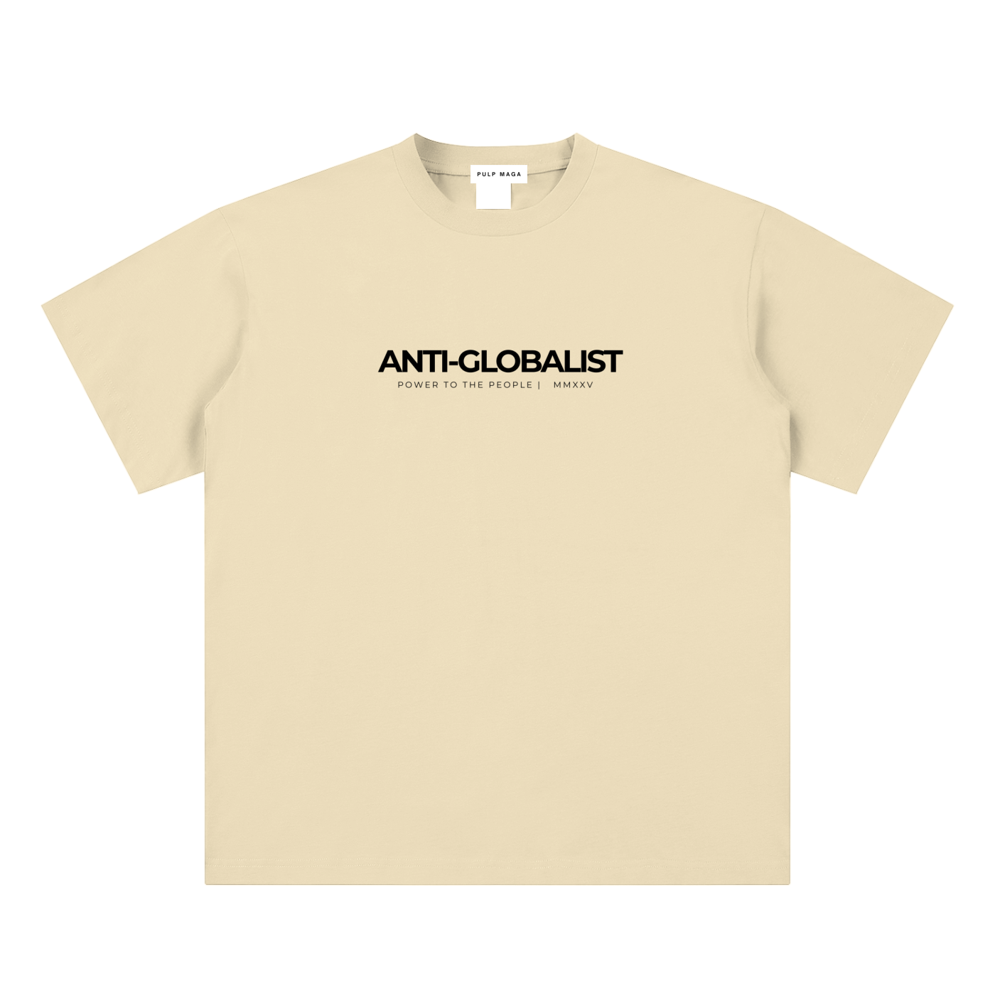 ANTI-GLOBALIST - Unisex Sueded Cotton T-Shirt