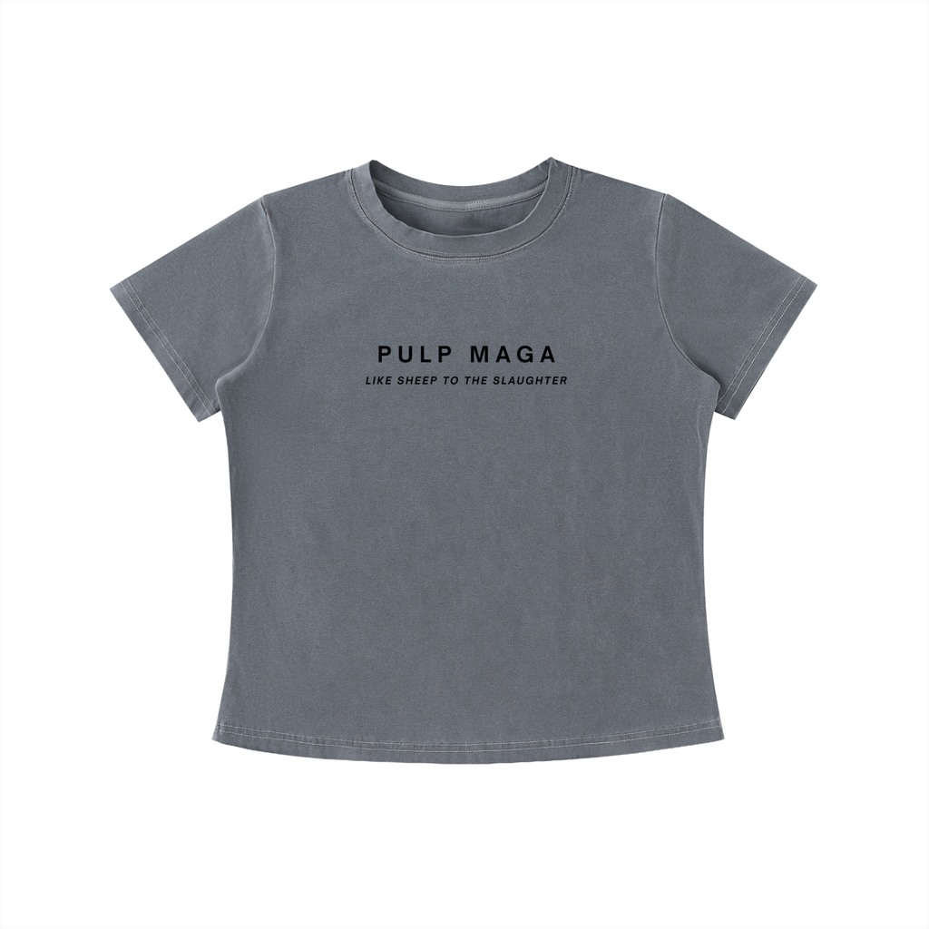 CTRL + ALT + BELIEVE - Vintage Wash Slim Baby Tee