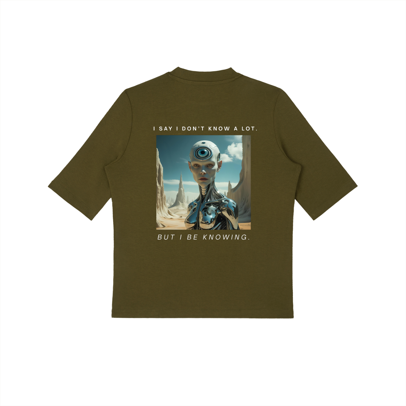 THIRD EYE - Essential Mock Neck Tee