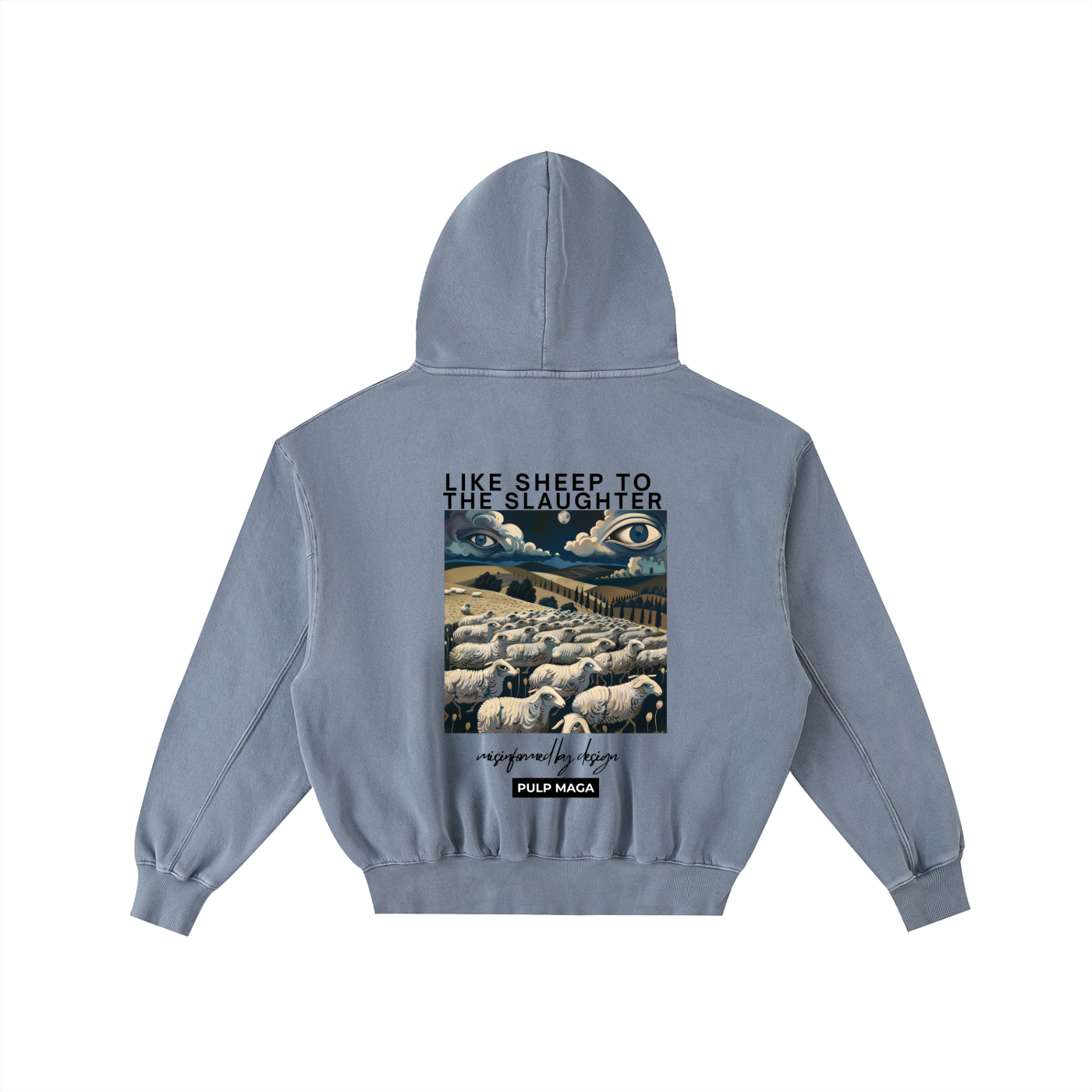 COLLECTIVE VISION - Unisex Enzyme Oversized Hoodie