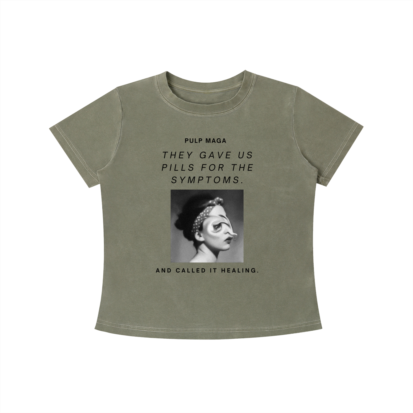 SIDE EFFECTS INCLUDE - Vintage Wash Slim Baby Tee