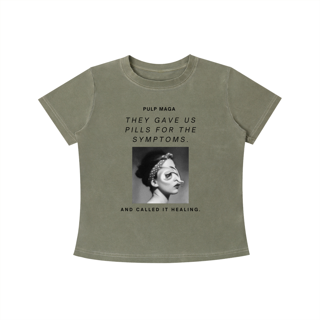 SIDE EFFECTS INCLUDE - Vintage Wash Slim Baby Tee