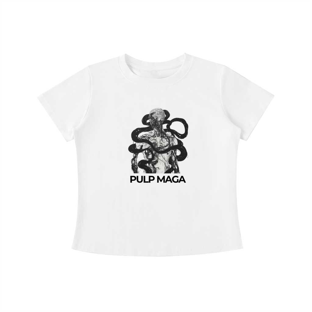 BODILY SOVEREIGNITY - Vintage Wash Slim Baby Tee