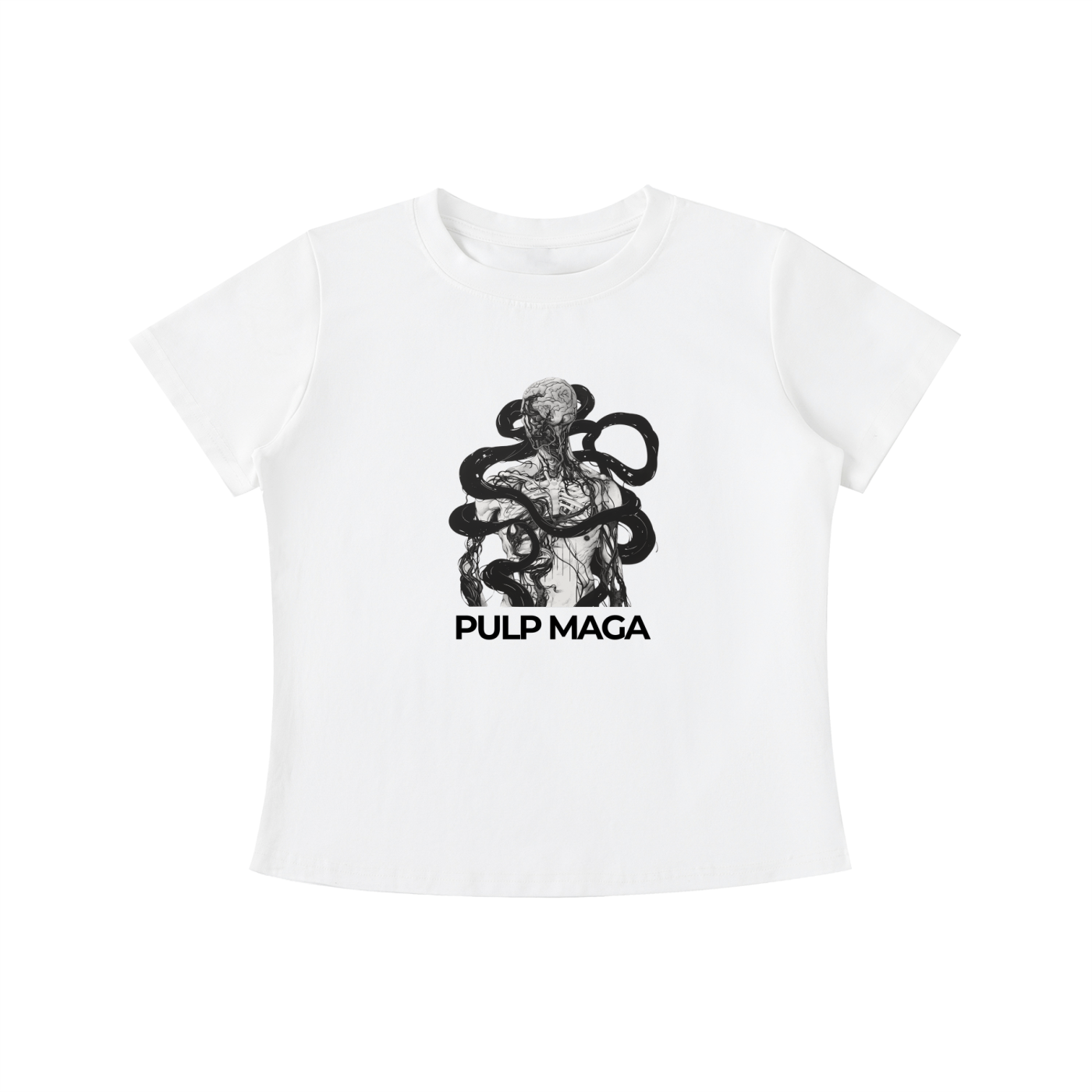BODILY SOVEREIGNITY - Vintage Wash Slim Baby Tee