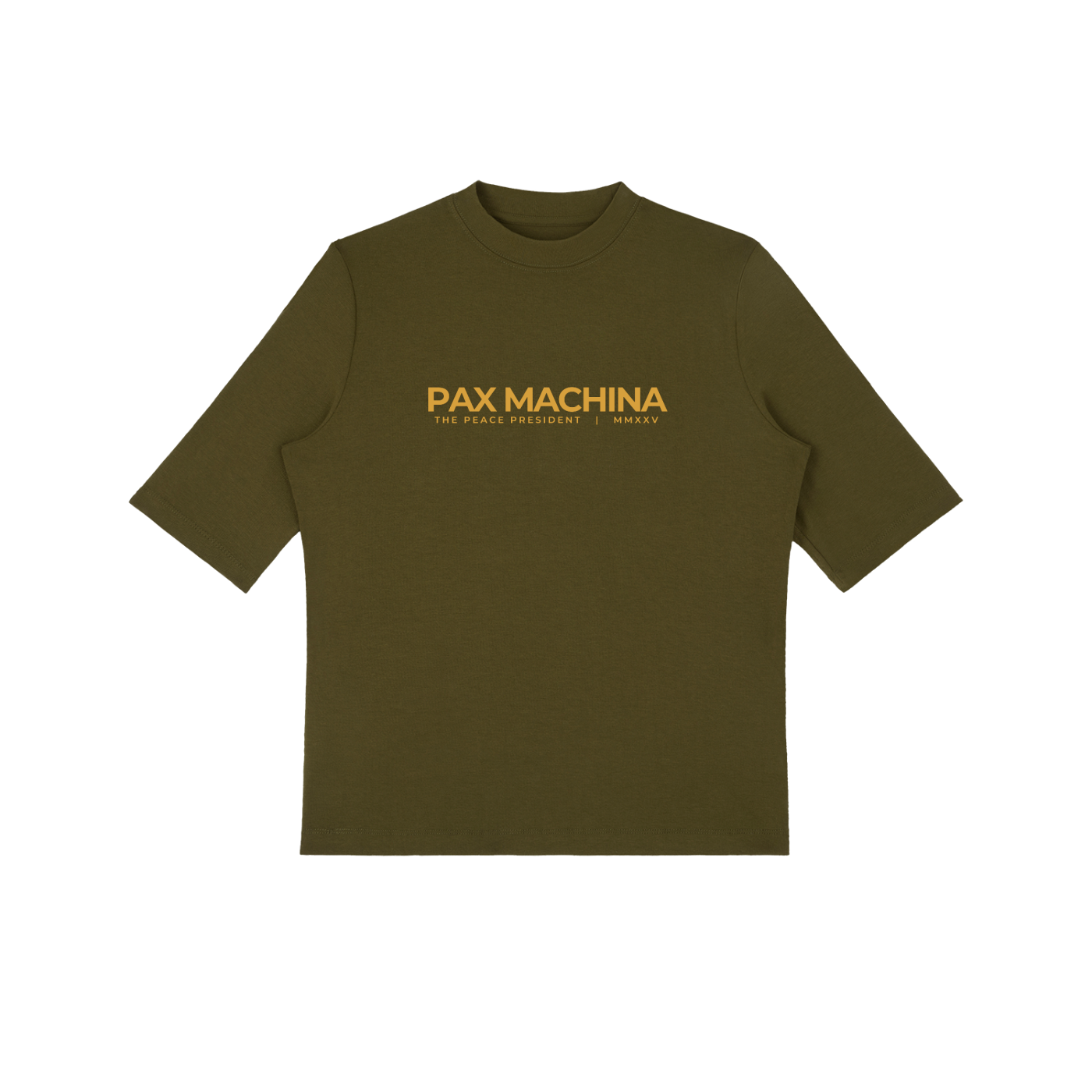PAX MACHINA - Essential Mock Neck Tee