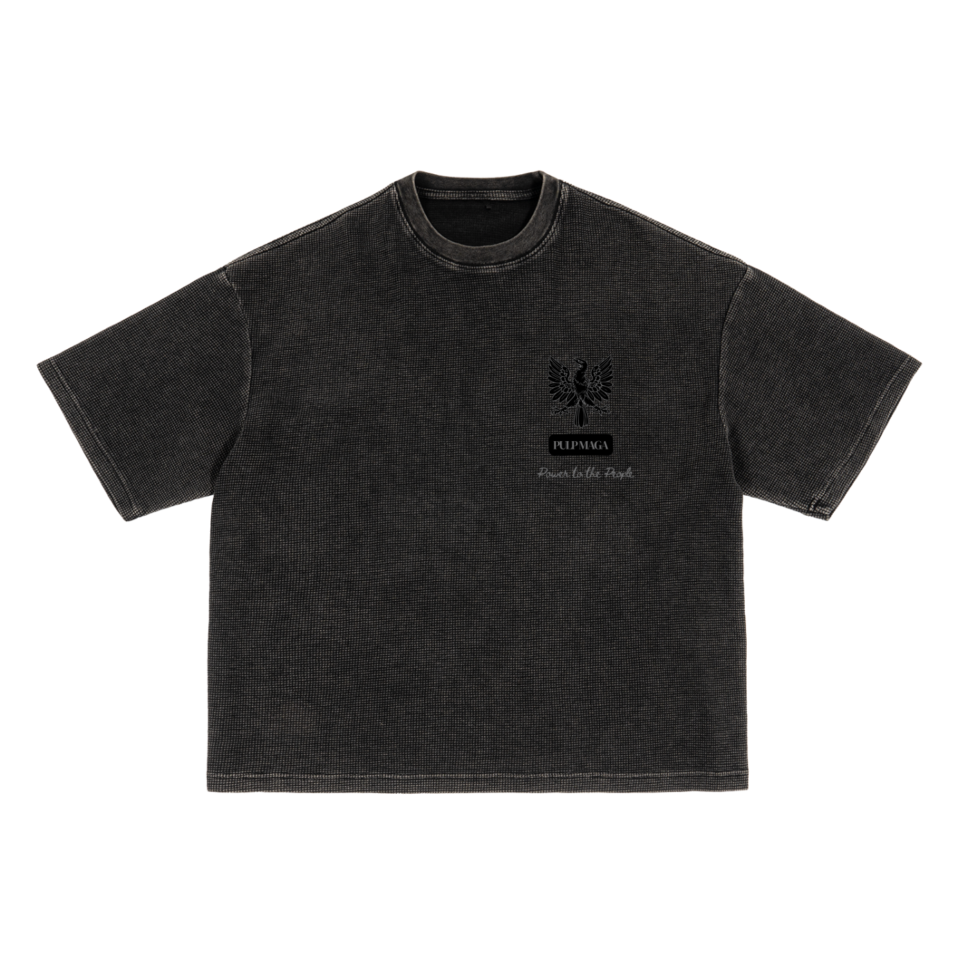 SOVEREIGN STATE - Waffle Boxy T-Shirt