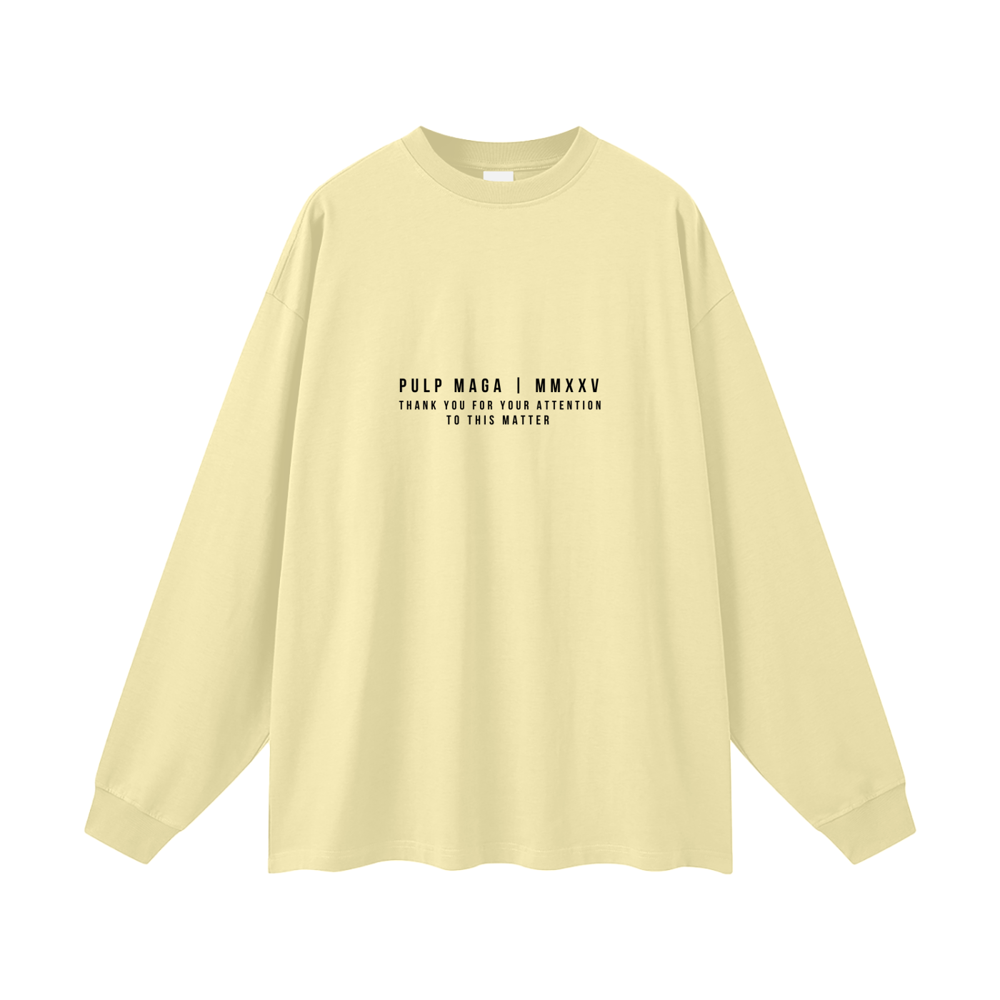 GREEN NEW SCAM - Oversized Streetwear Long Sleeve Tee