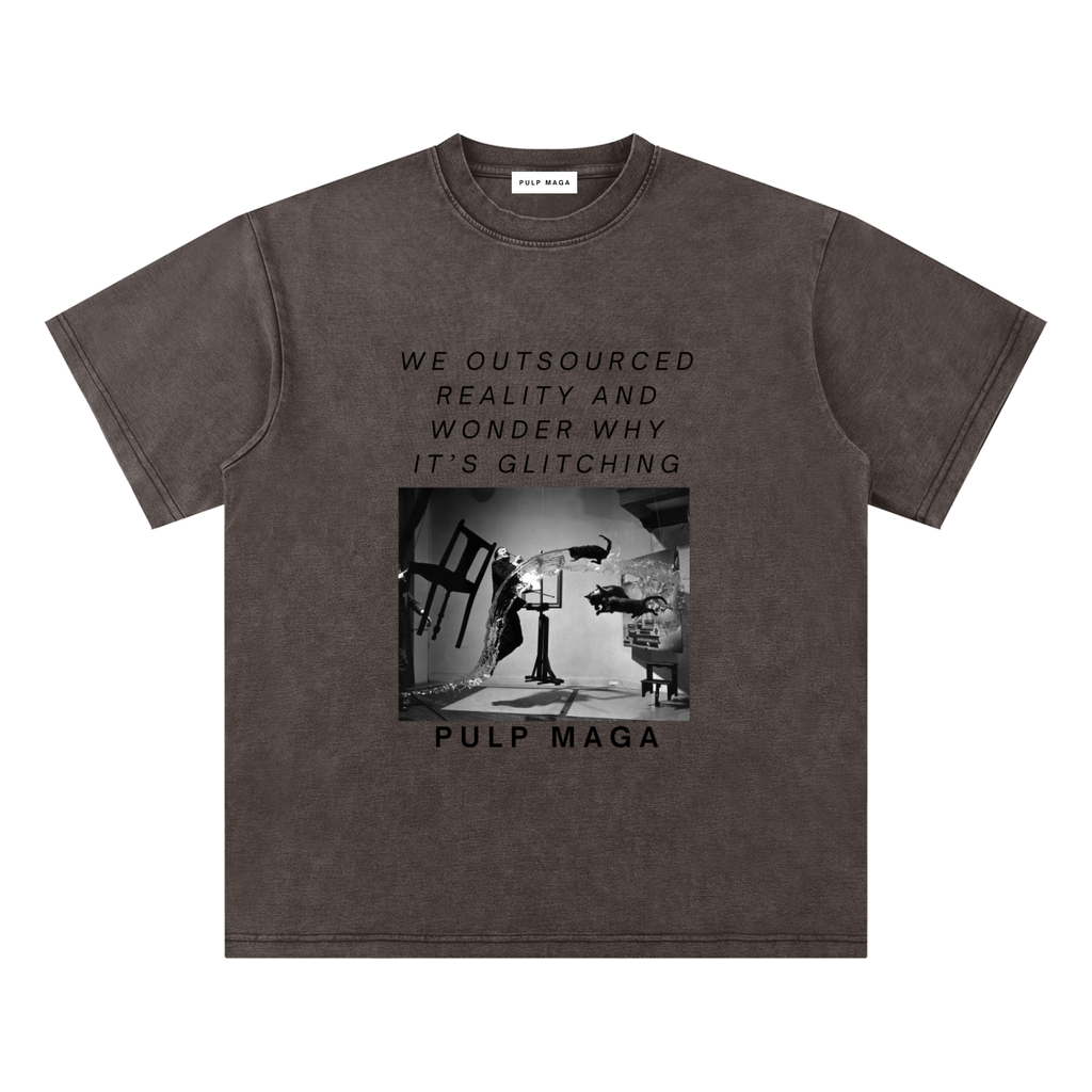 ERROR 404: REALITY NOT FOUND: Bamboo Snow Washed T-Shirt