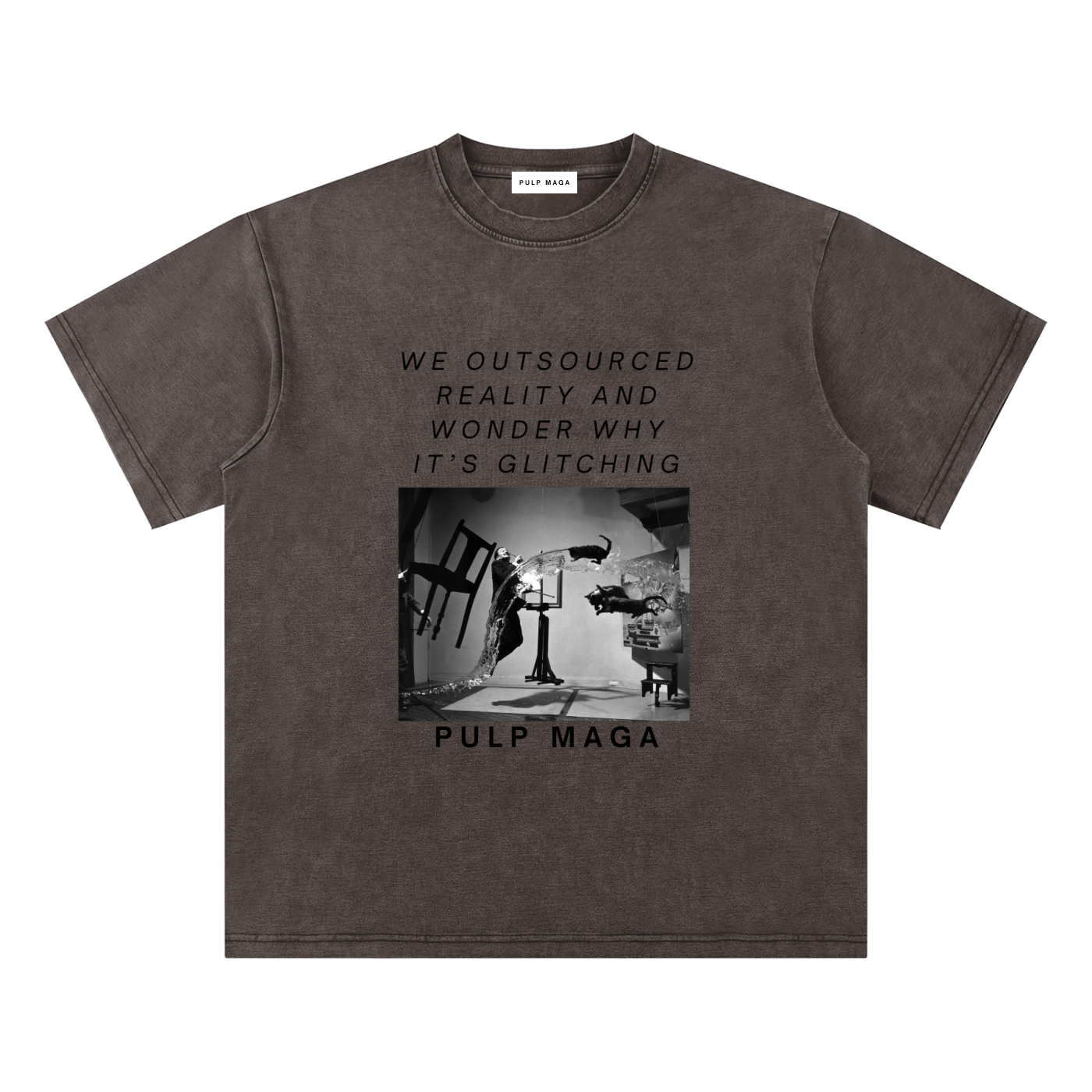 ERROR 404: REALITY NOT FOUND: Bamboo Snow Washed T-Shirt