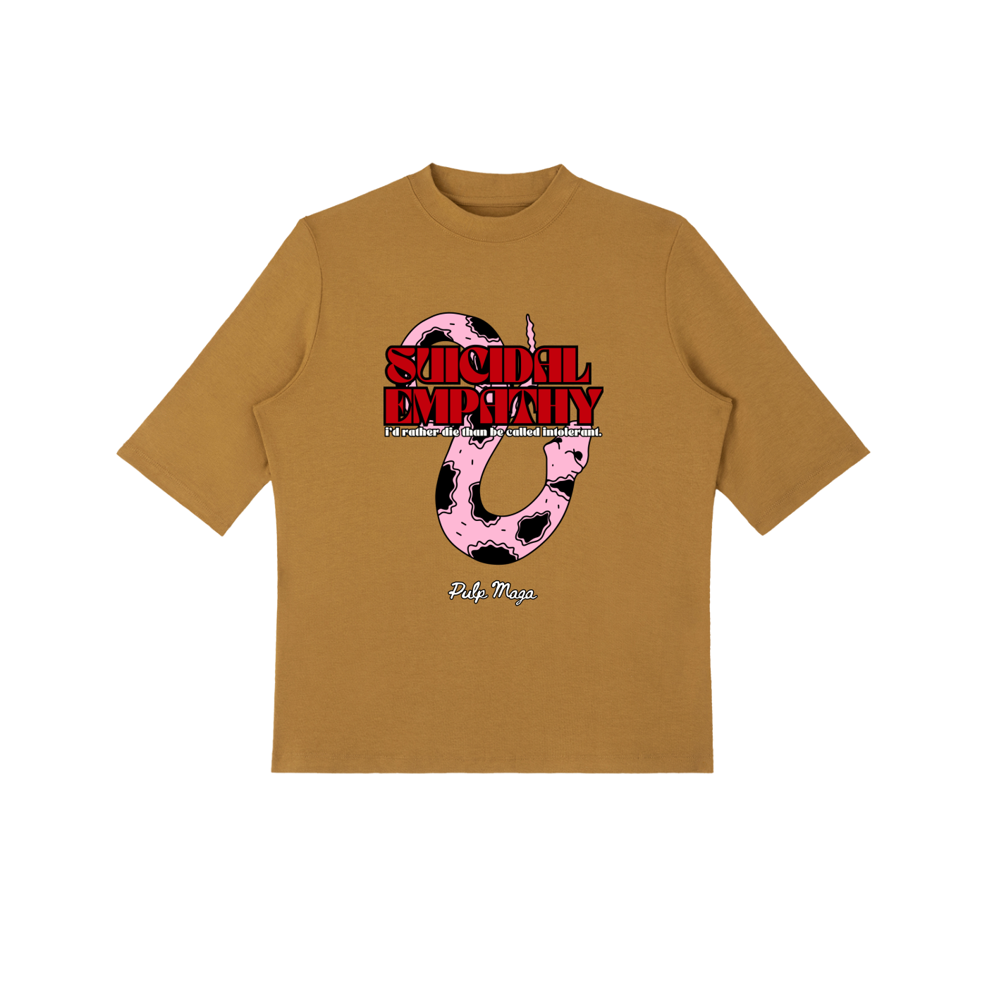 SUICIDAL EMPATHY - Essential Mock Neck Tee