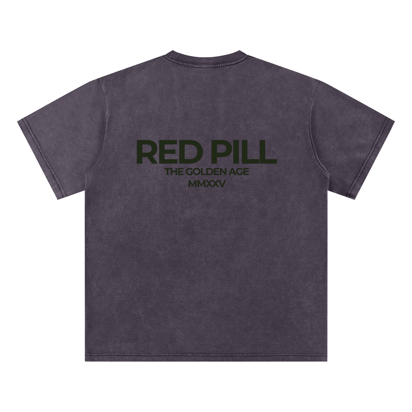 RED PILL MINERAL INK - Bamboo Snow Washed T-Shirt