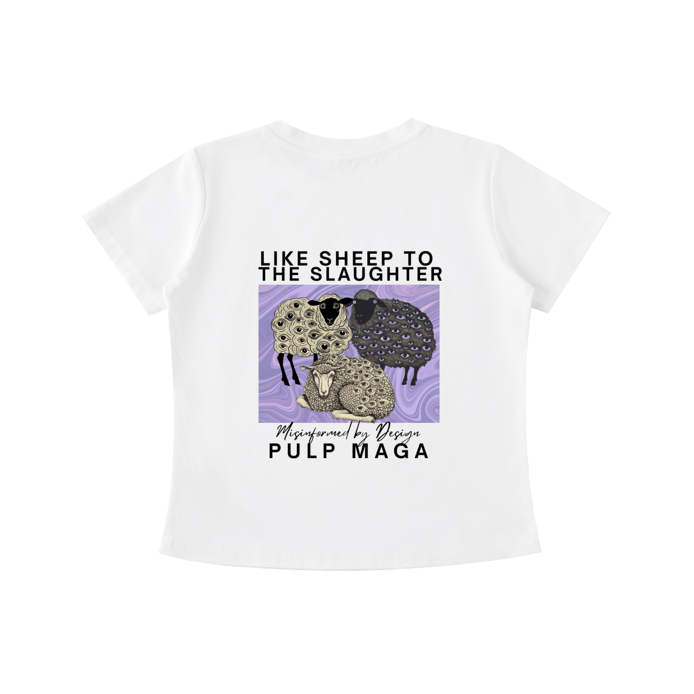 COLLECTIVE VISION - Vintage Wash Slim Baby Tee