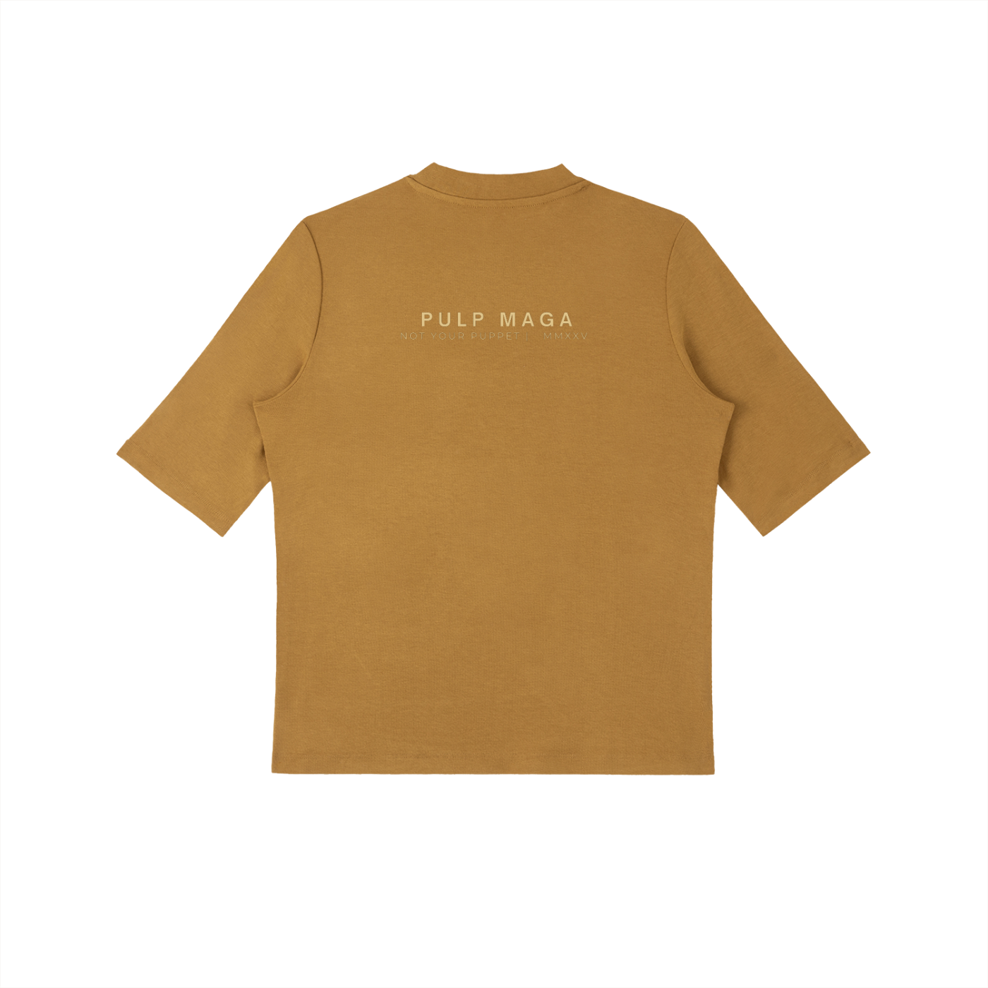 AMERICAN BOMBSHELL - Essential Mock Neck Tee