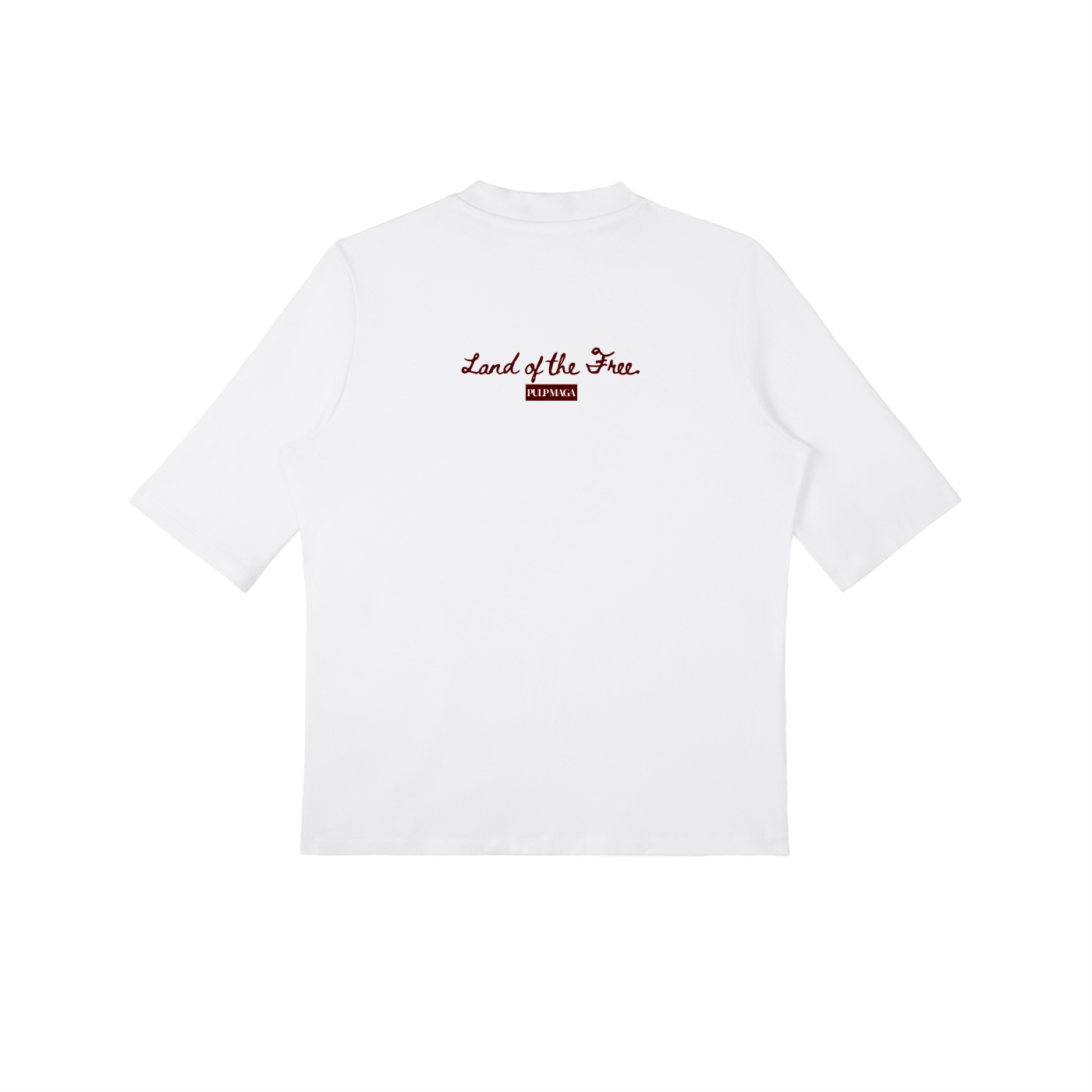 GOD BLESS AMERICA - Essential Mock Neck Tee