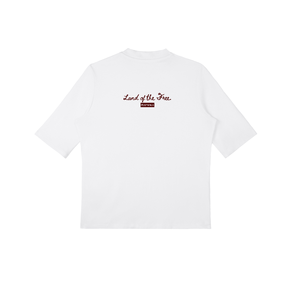GOD BLESS AMERICA - Essential Mock Neck Tee