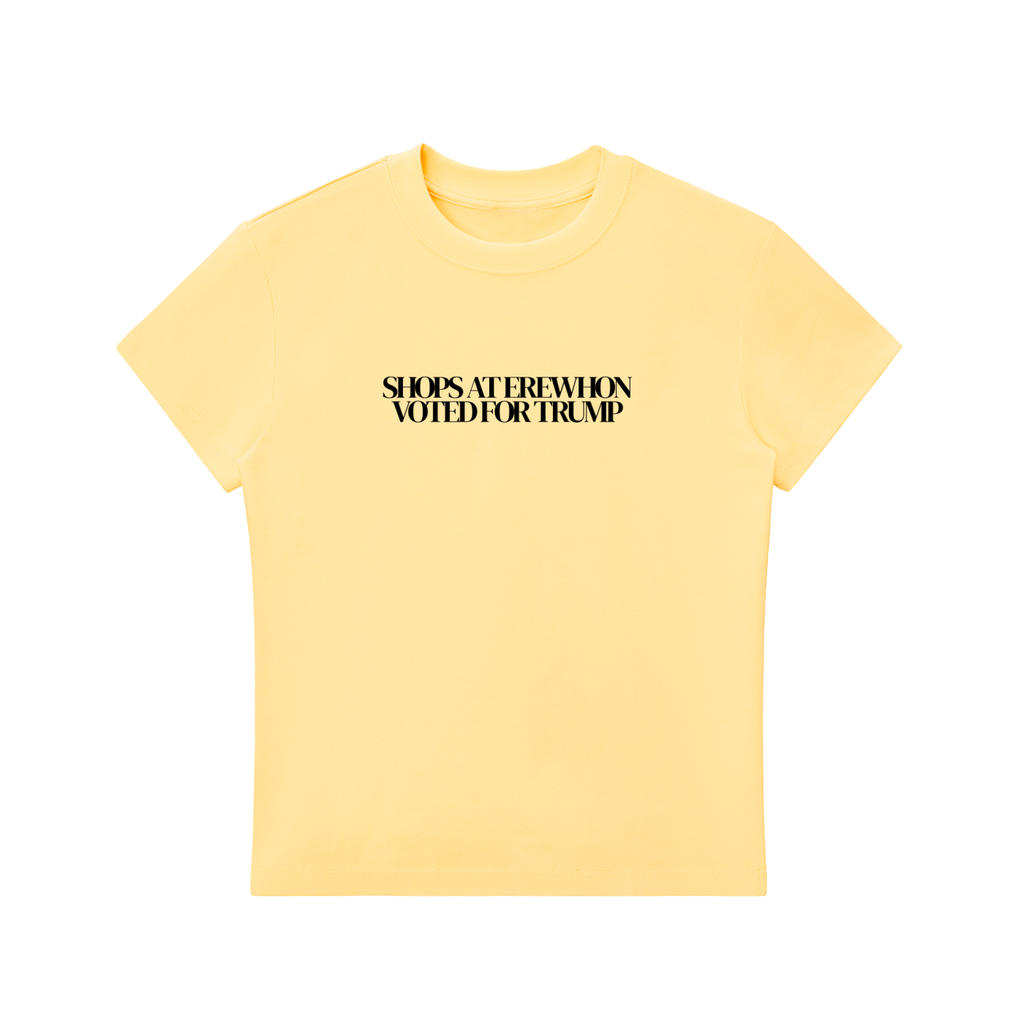SHOPS AT EREHWHON, VOTED FOR TRUMP - Bodycon Baby Tee