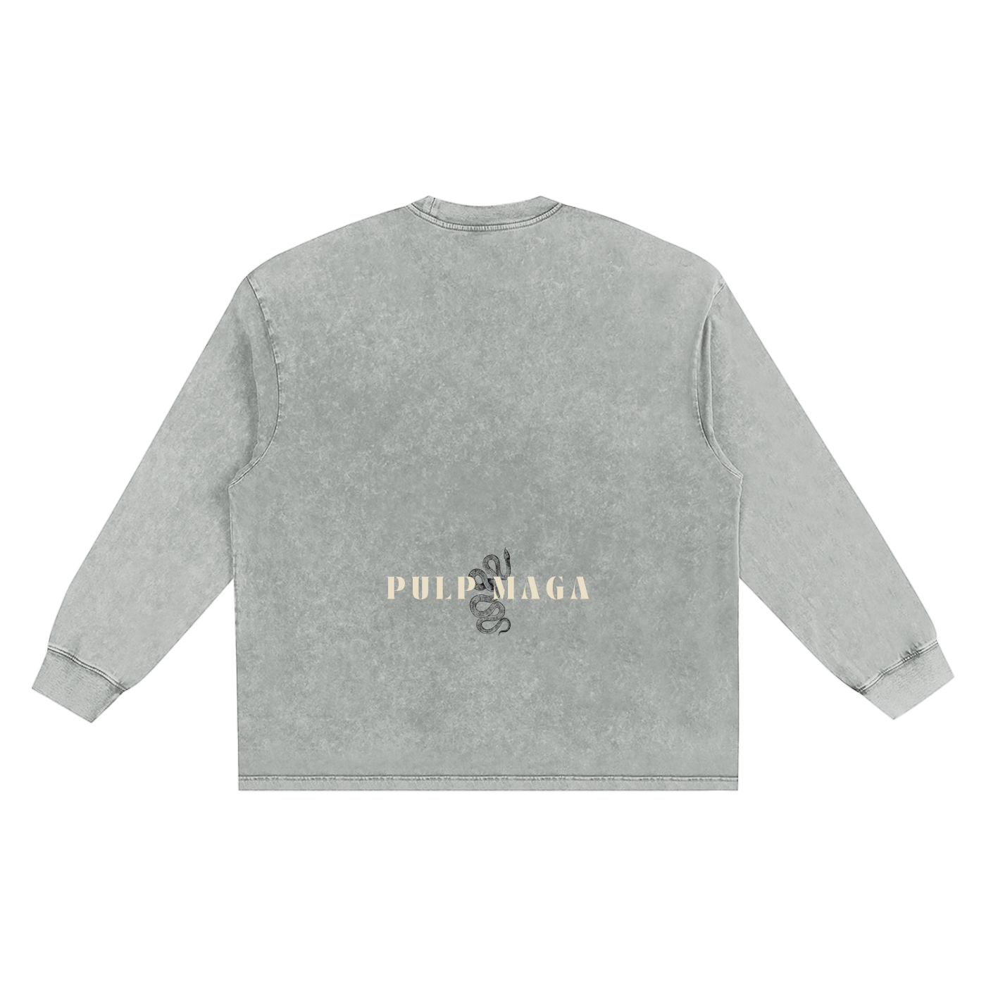 pulp maga streetwear tee with 90s washed look for gen z