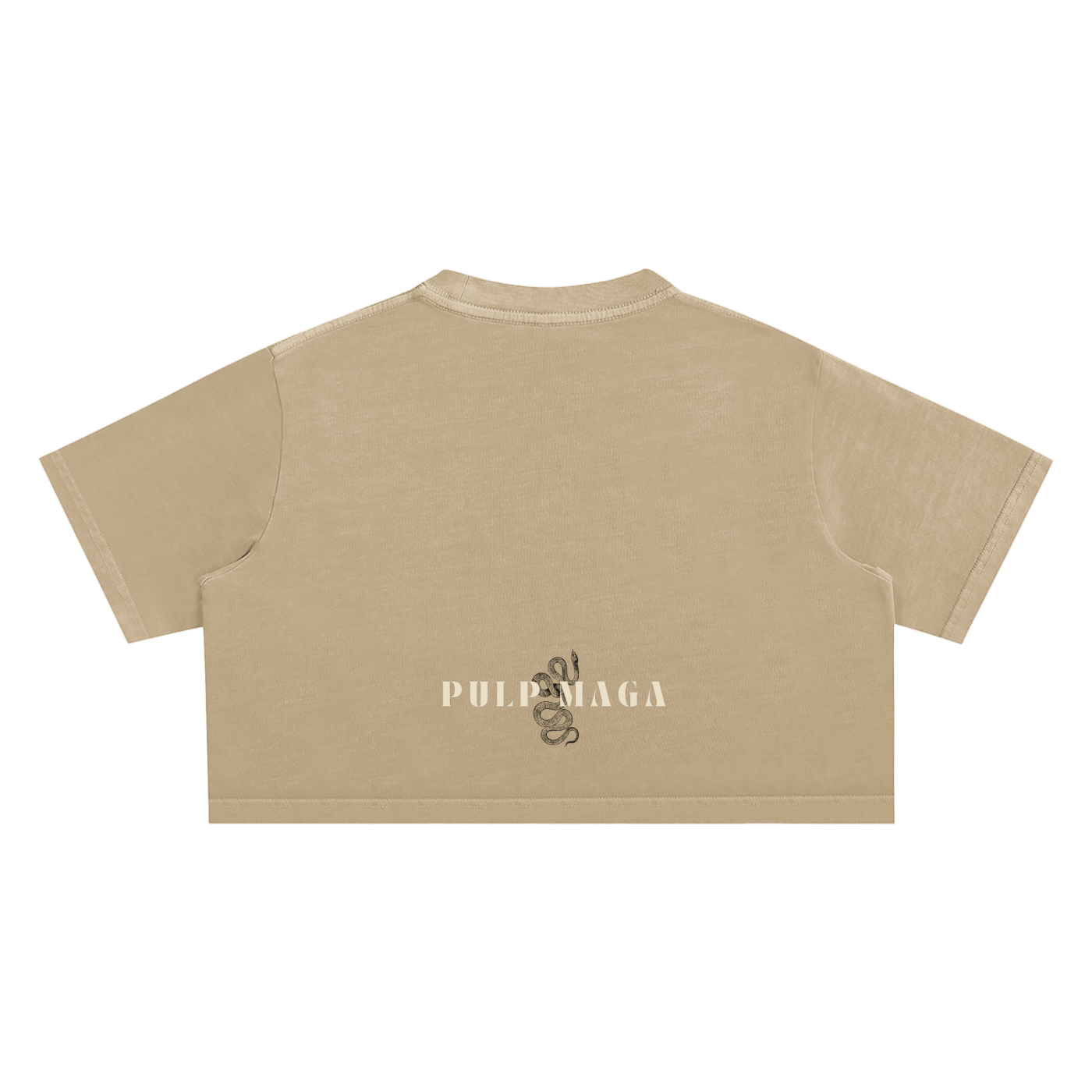 CAPITALISM LOOKS GOOD ON ME - Y2K BABY - khaki back