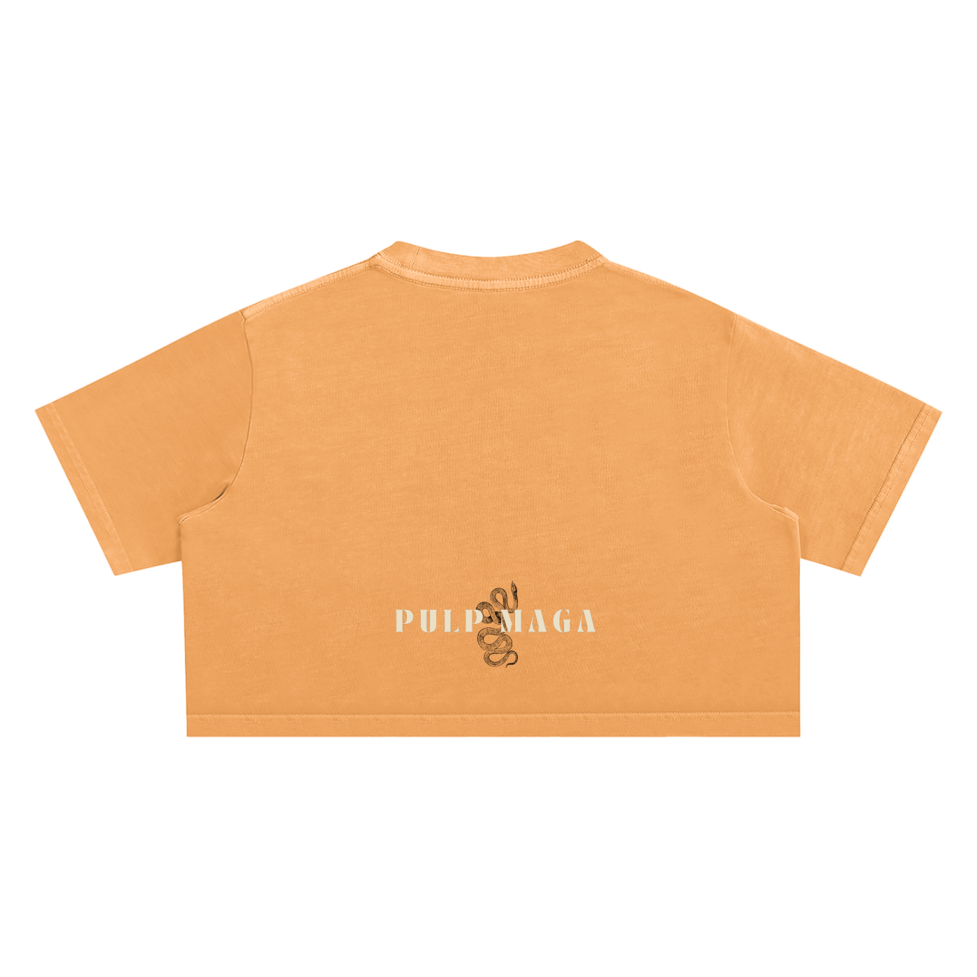CAPITALISM LOOKS GOOD ON ME - Y2K BABY - orange back