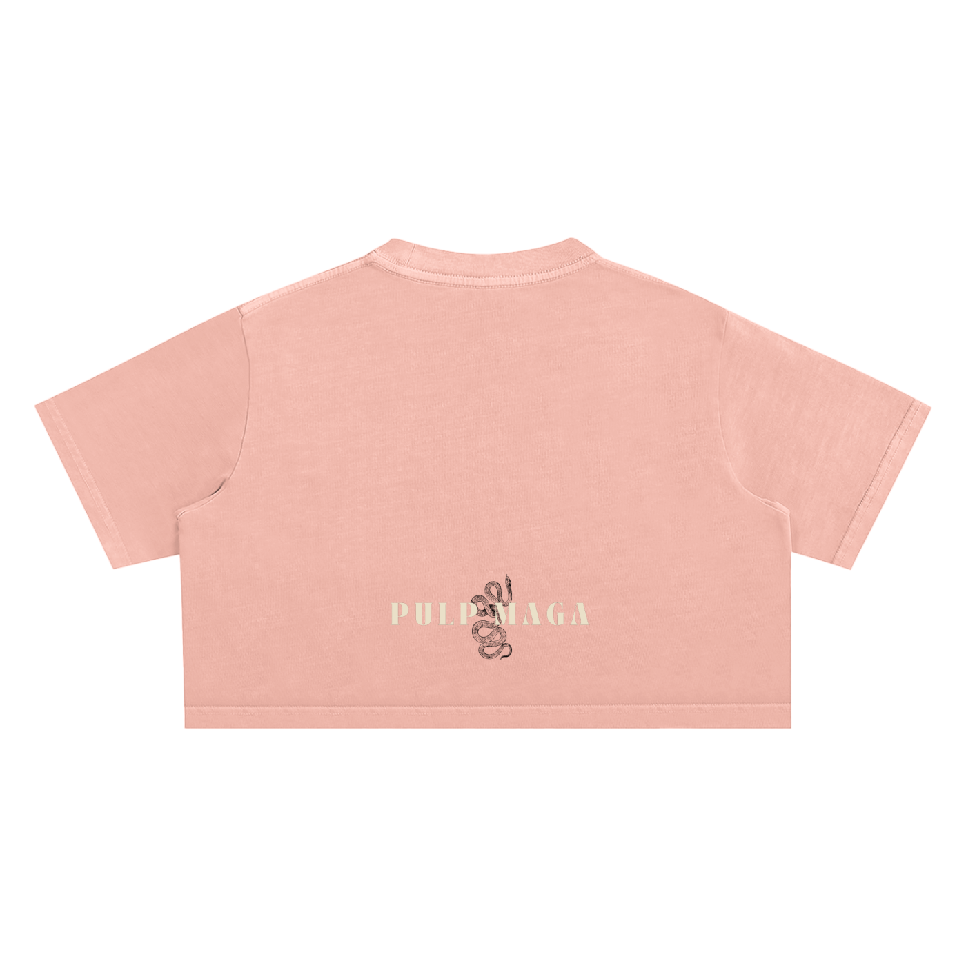 CAPITALISM LOOKS GOOD ON ME - Y2K BABY - shrimp skin pink back