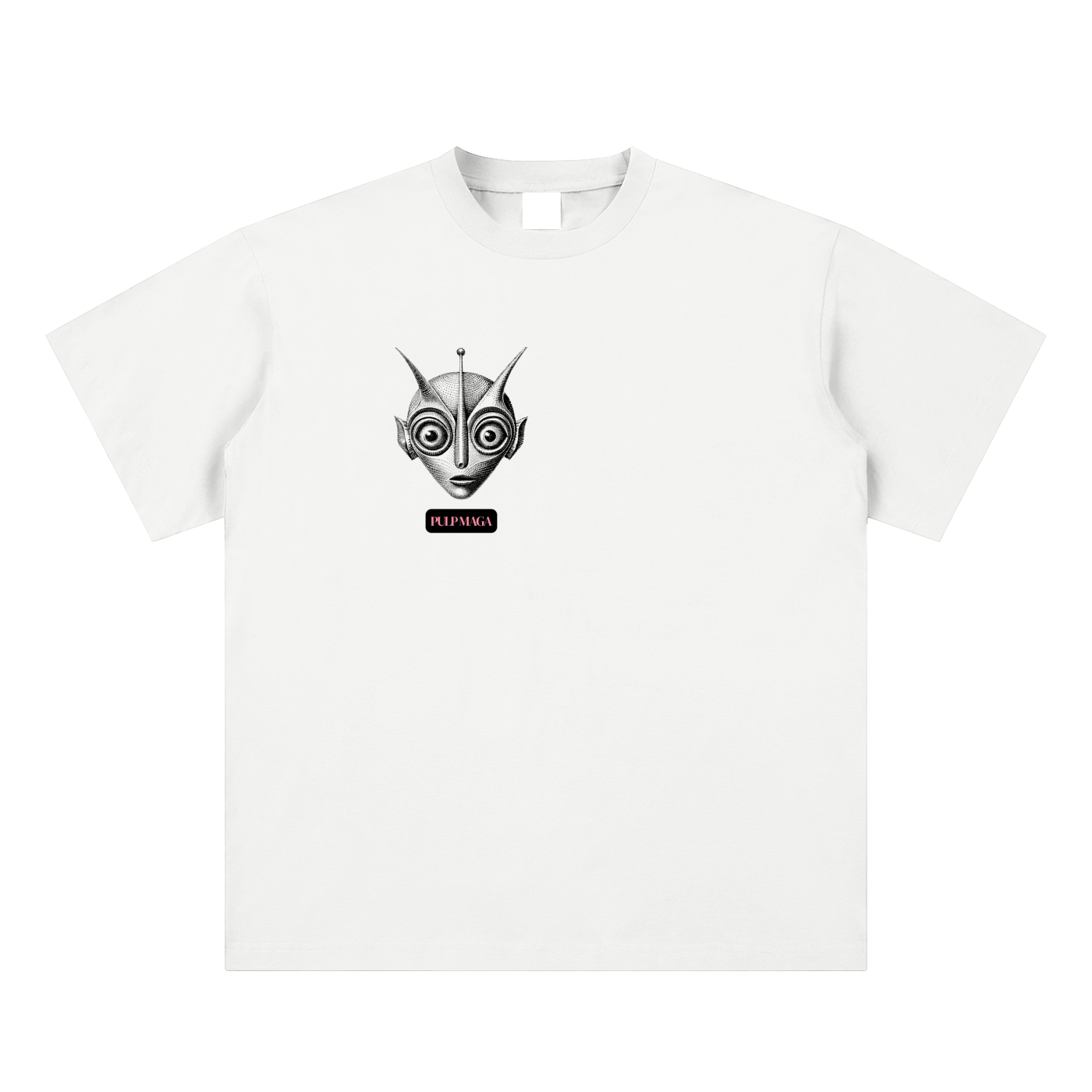 political corruption t-shirt front view in white with 10 for the Big Guy graphic on sueded cotton tee